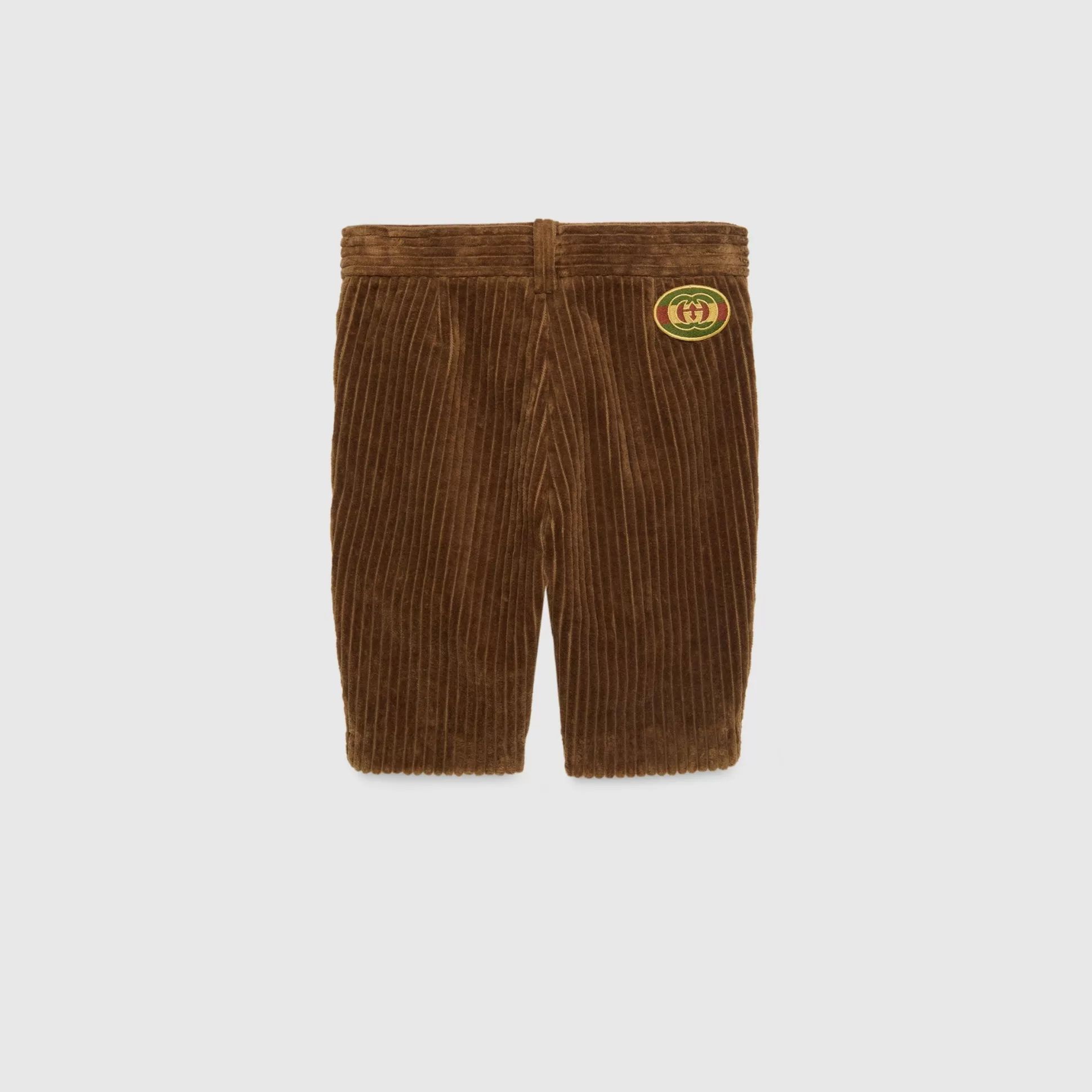 GUCCI Baby Corduroy Velvet Pant With Patch-Children Boys (0-36 Months)