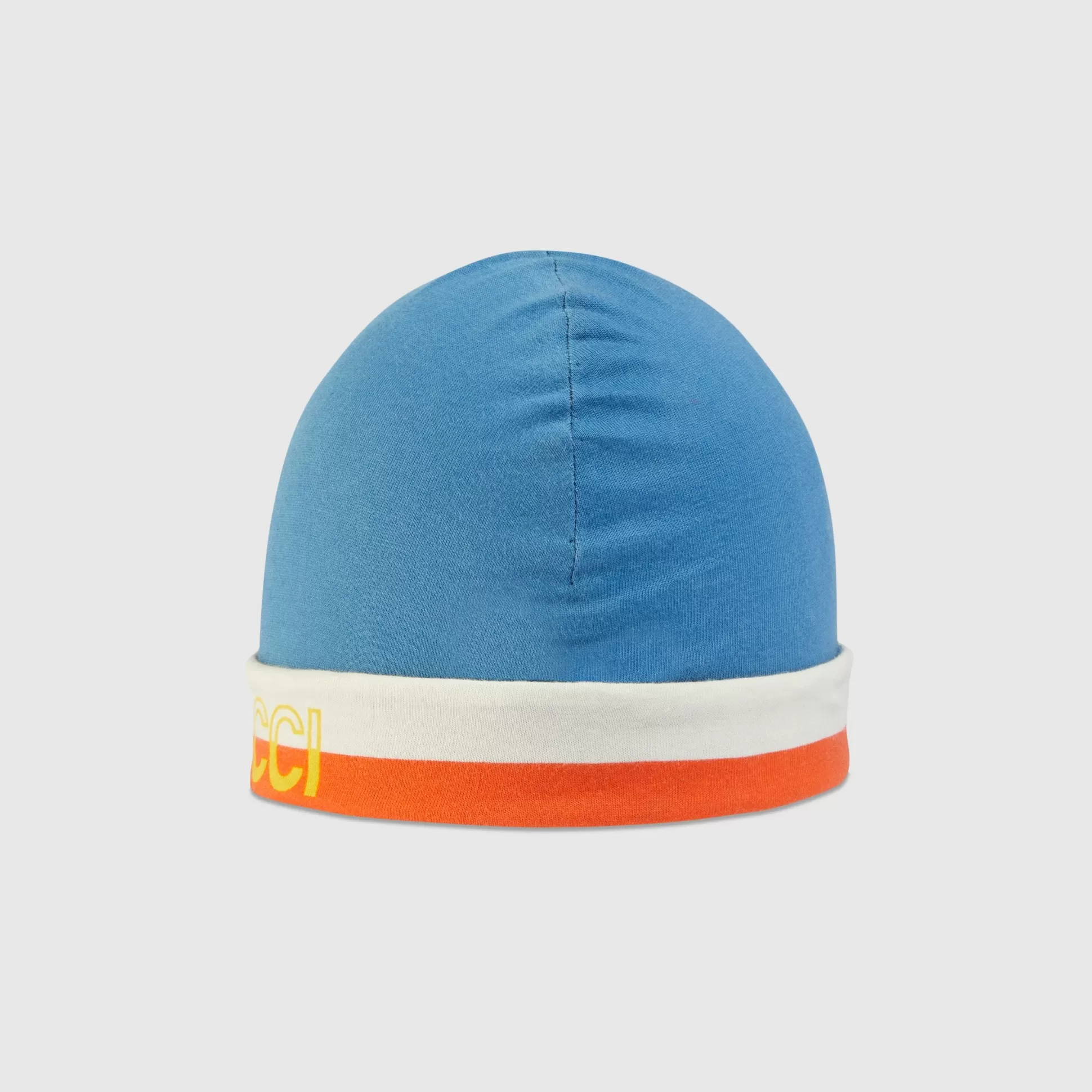 GUCCI Baby Cotton Hat With Print-Children Accessories