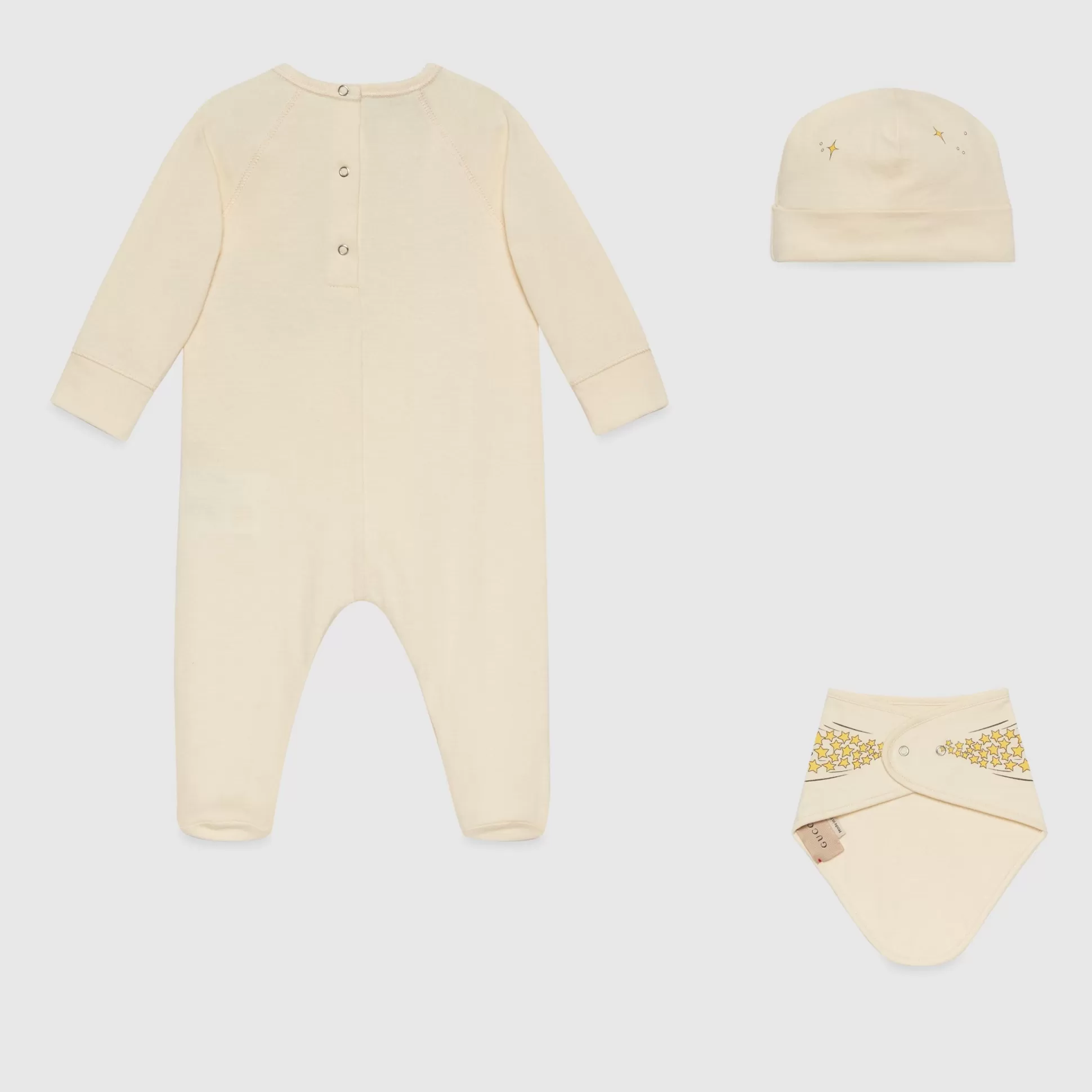 GUCCI Baby Cotton Jersey Gift Set-Children Boys (0-36 Months)