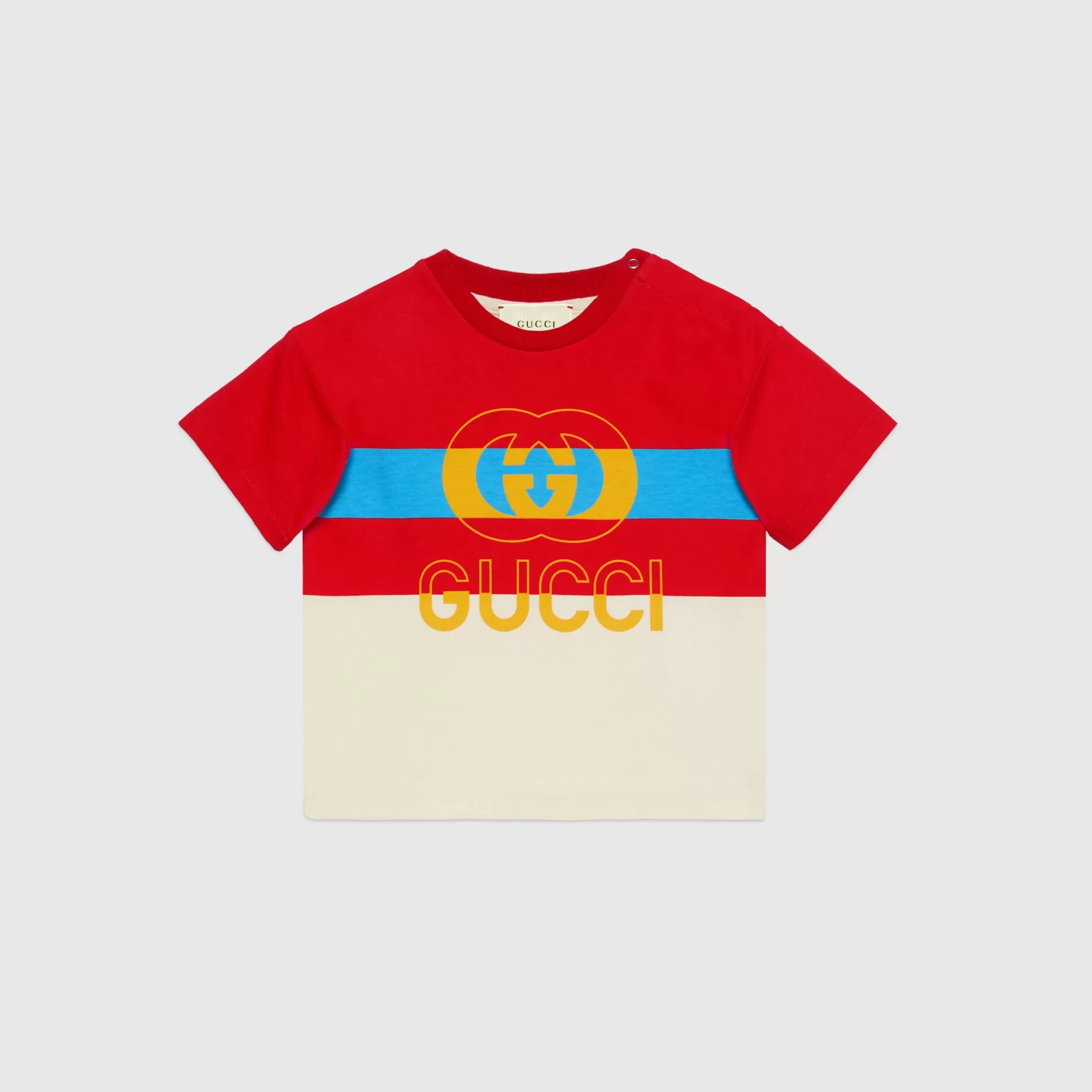 GUCCI Baby Printed Cotton T-Shirt-Children Boys (0-36 Months)