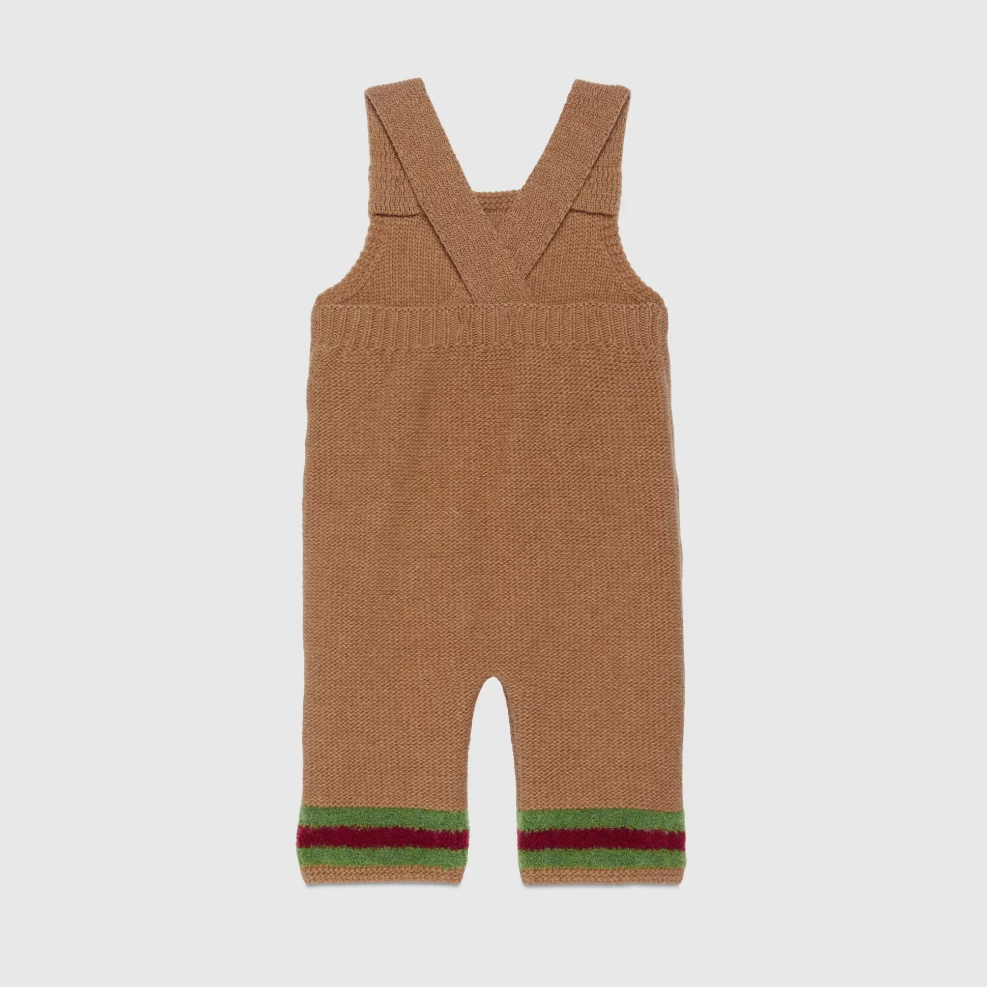 GUCCI Baby Wool Overall With Embroidery-Children Boys (0-36 Months)