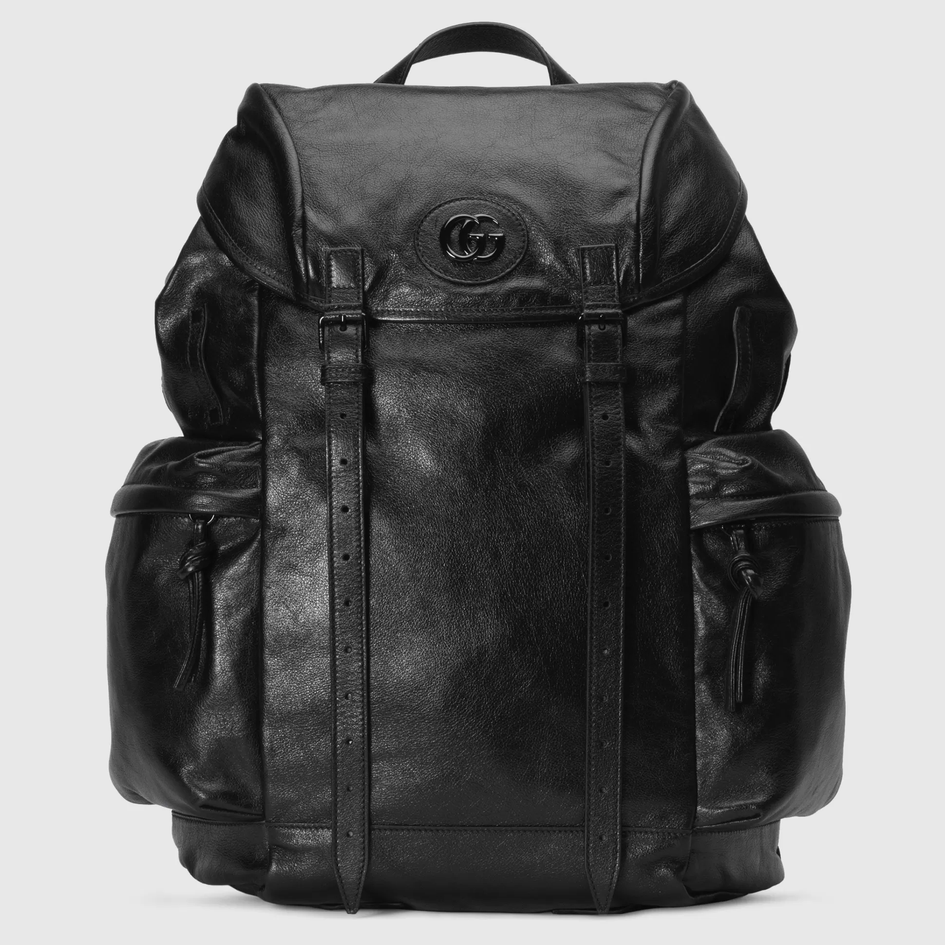 GUCCI Backpack With Tonal Double G-Men Backpacks