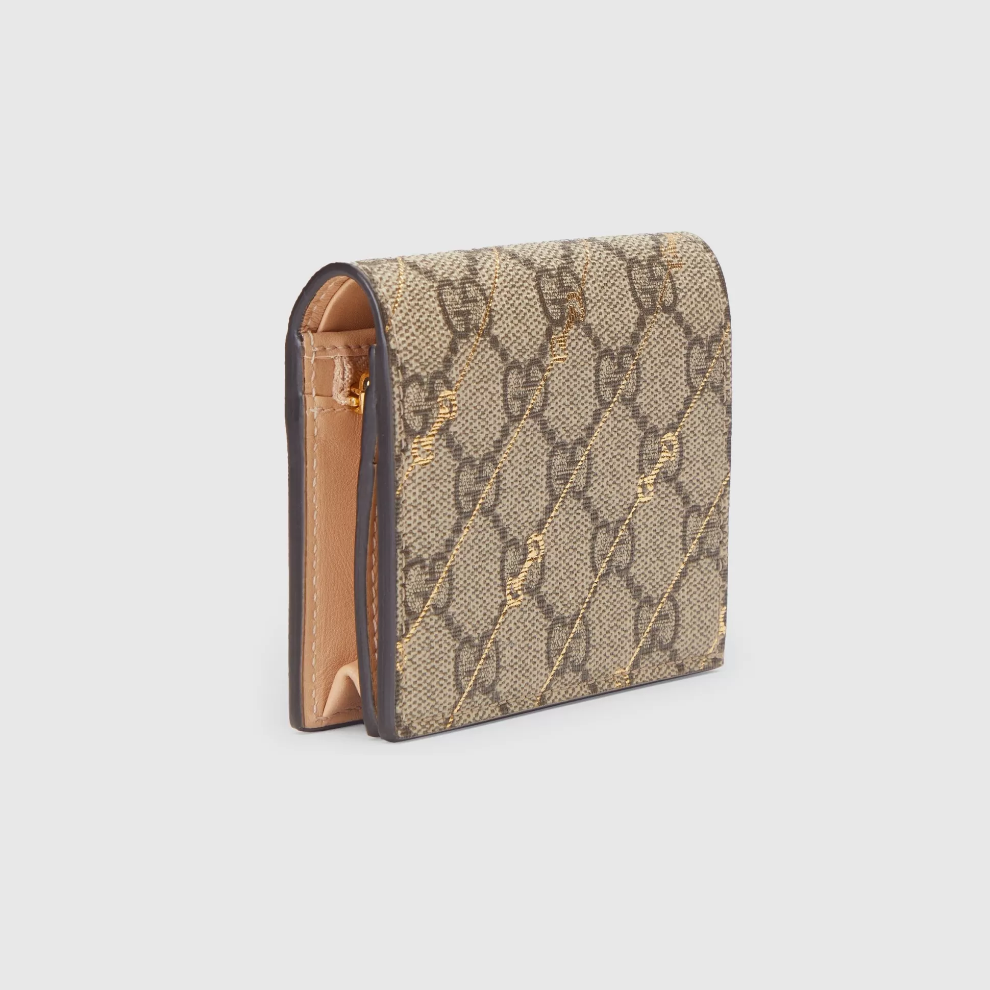 GUCCI Card Case Wallet With Horsebit Print-Women Card Holders & Small Accessories