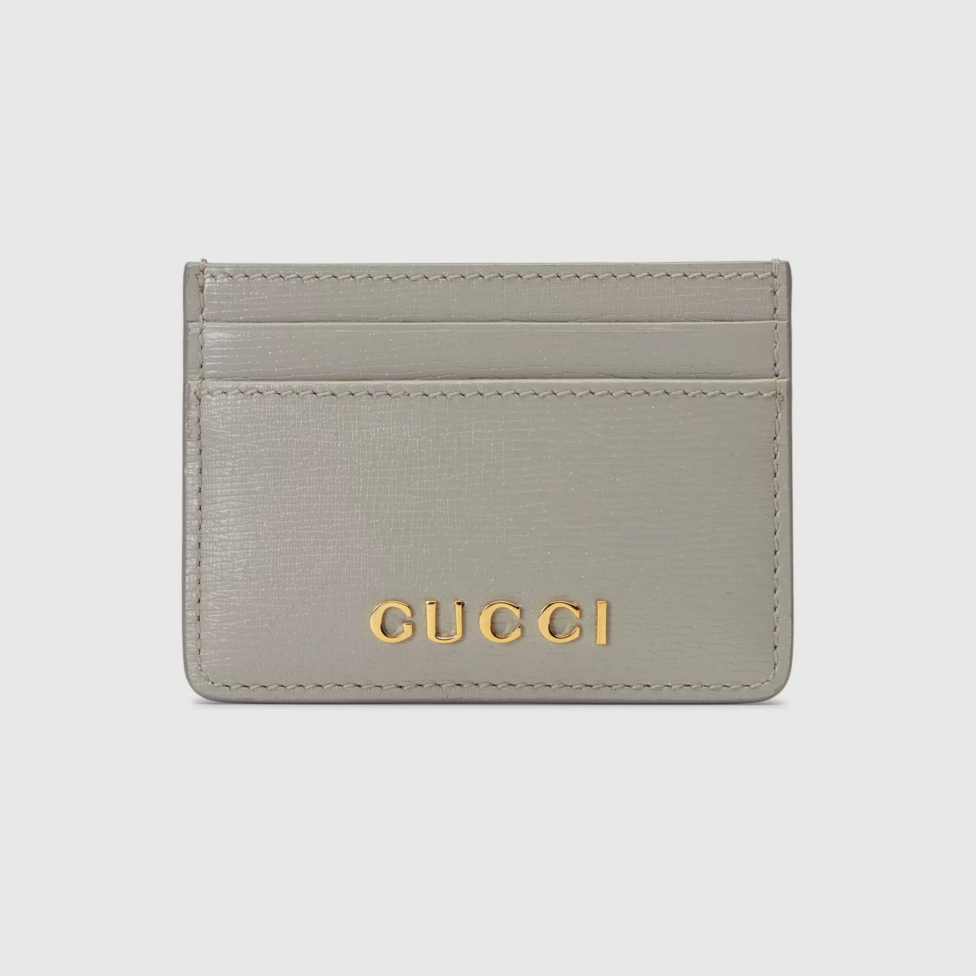 GUCCI Card Case With Script-Women Card Holders & Small Accessories