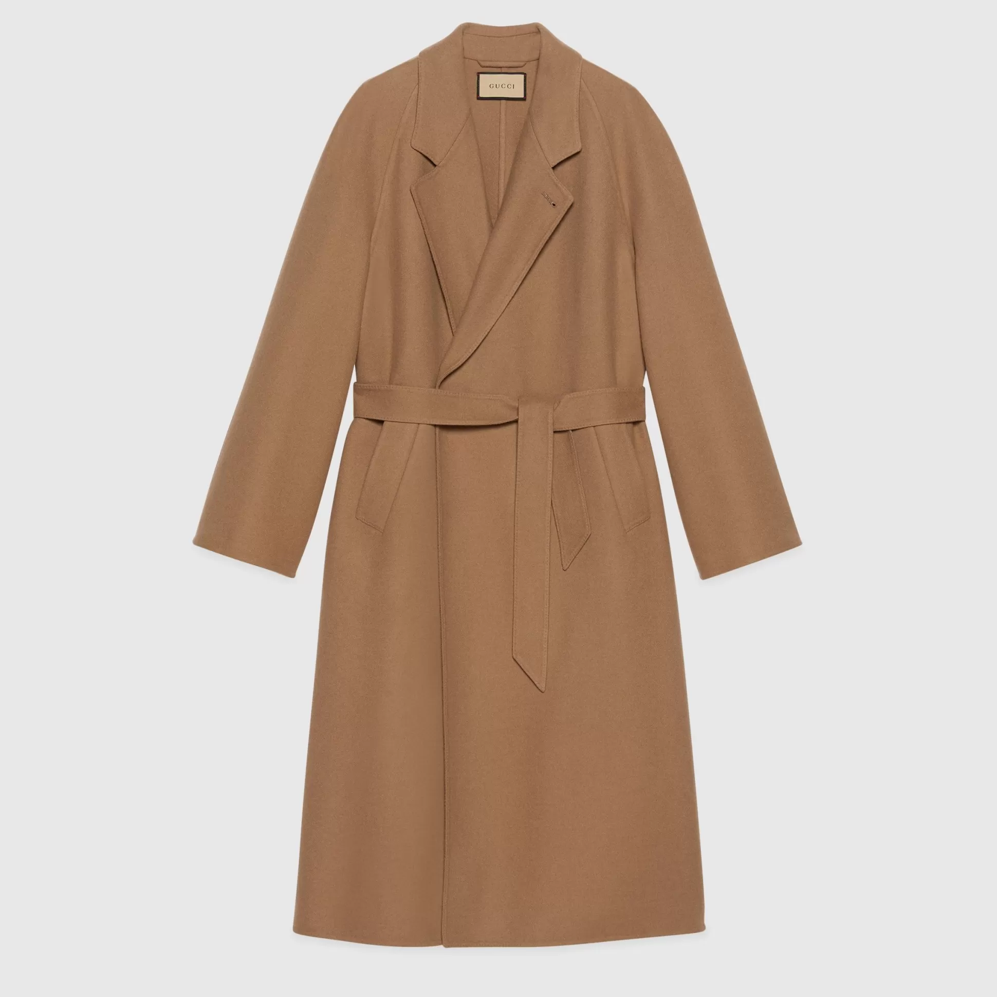 GUCCI Cashmere Double Coat-Women Coats & Jackets
