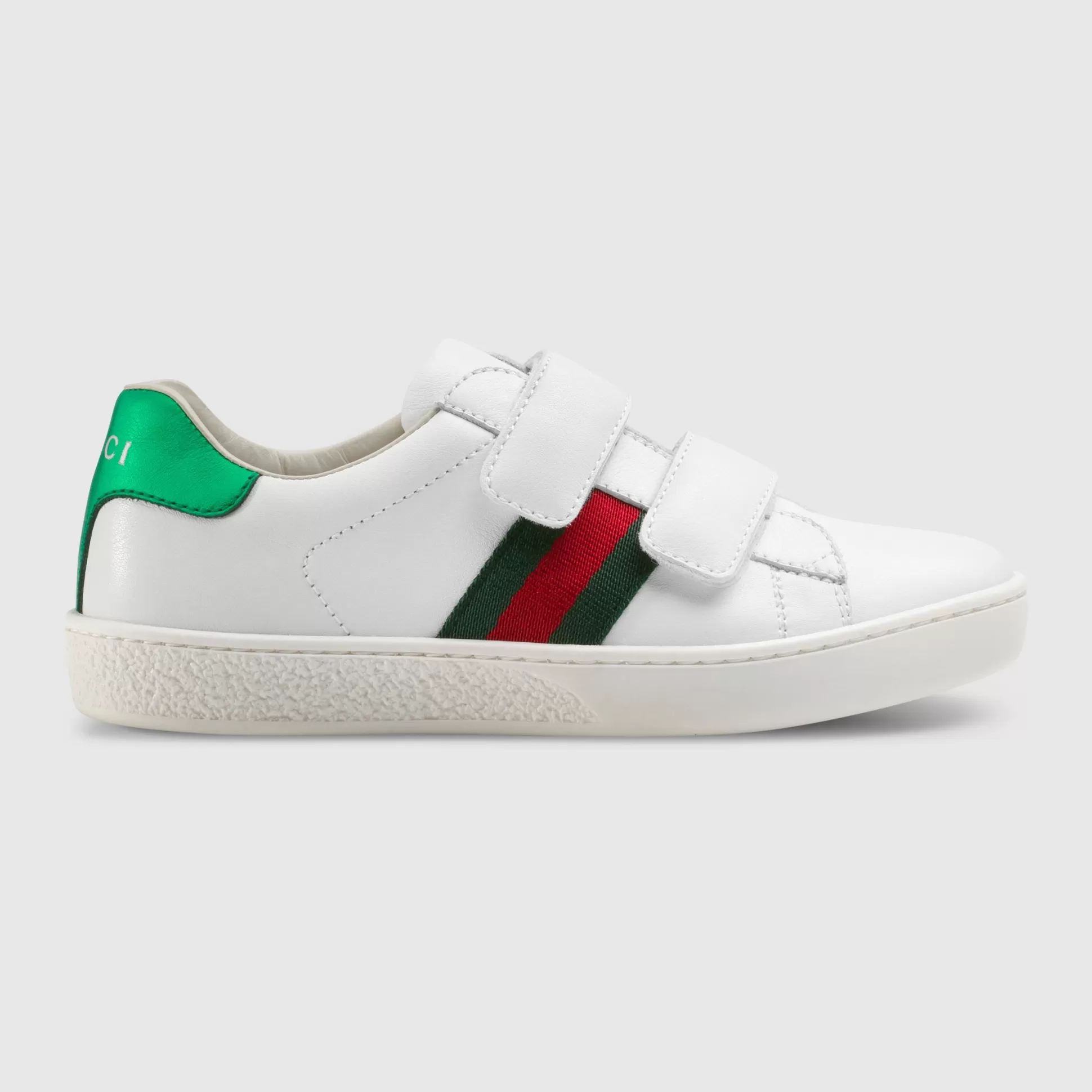 GUCCI Children'S Ace Leather Sneaker-Children Shoes
