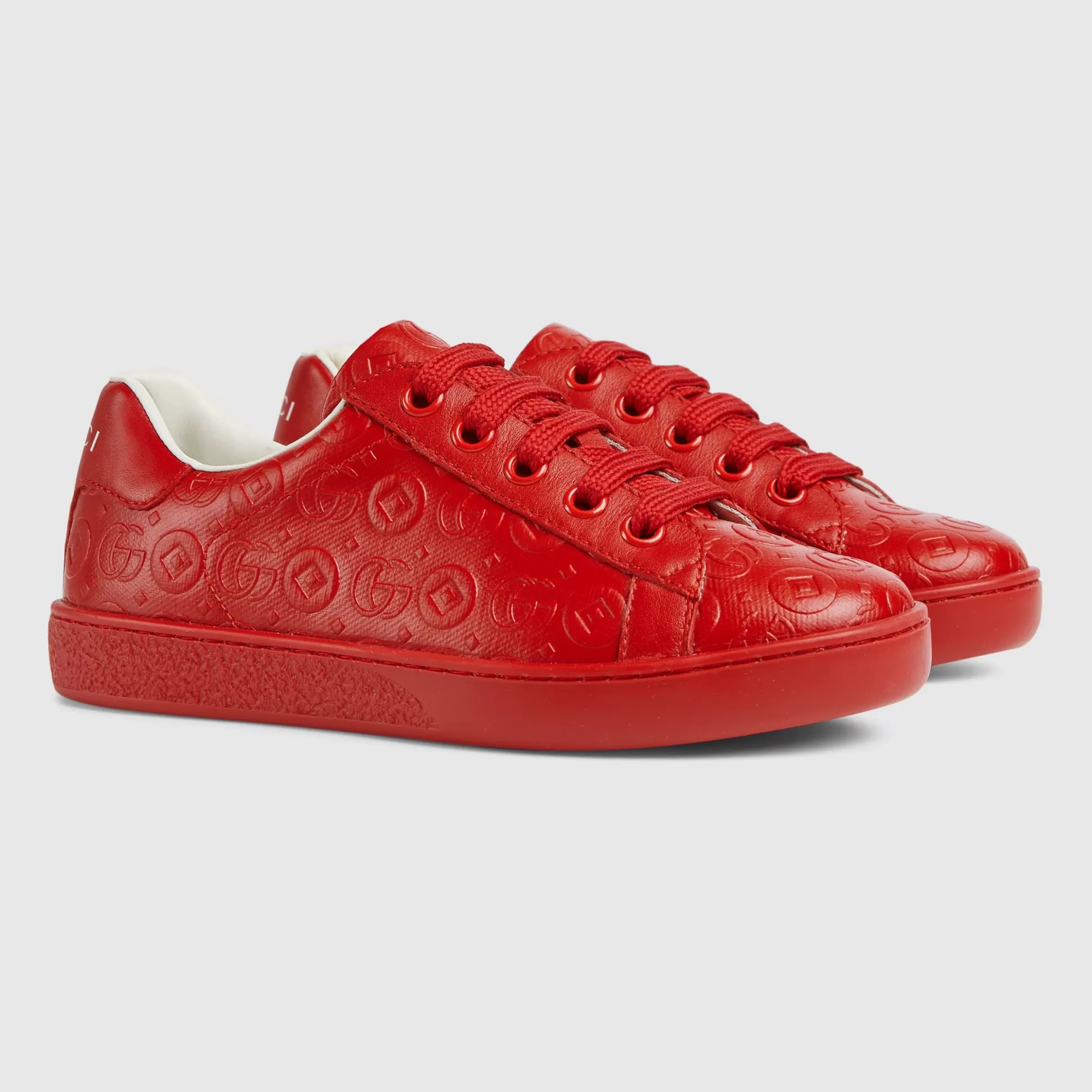 GUCCI Children'S Ace Sneaker With Double G-Children Shoes