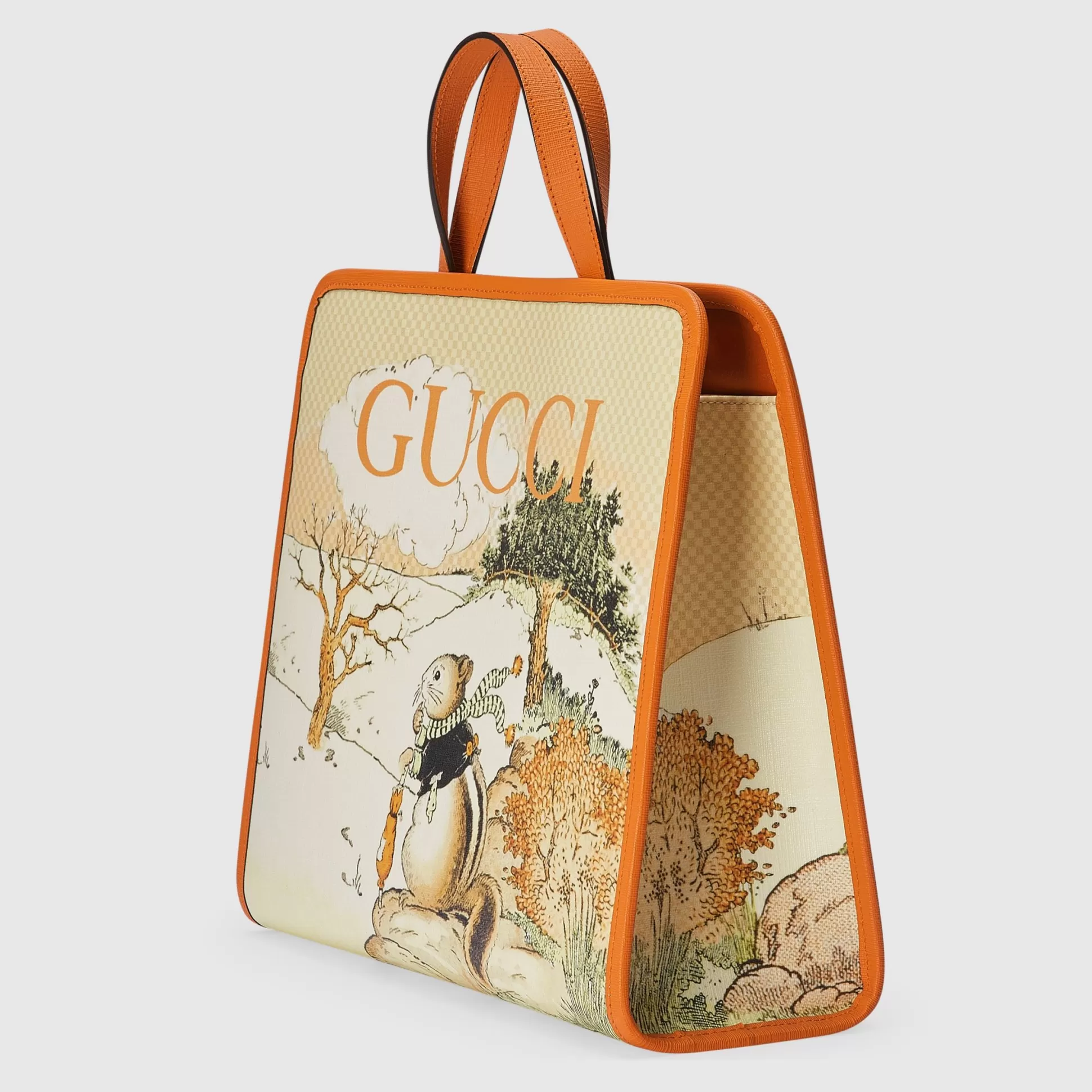GUCCI Children'S Animal Print Tote Bag-Children Bags & Backpacks