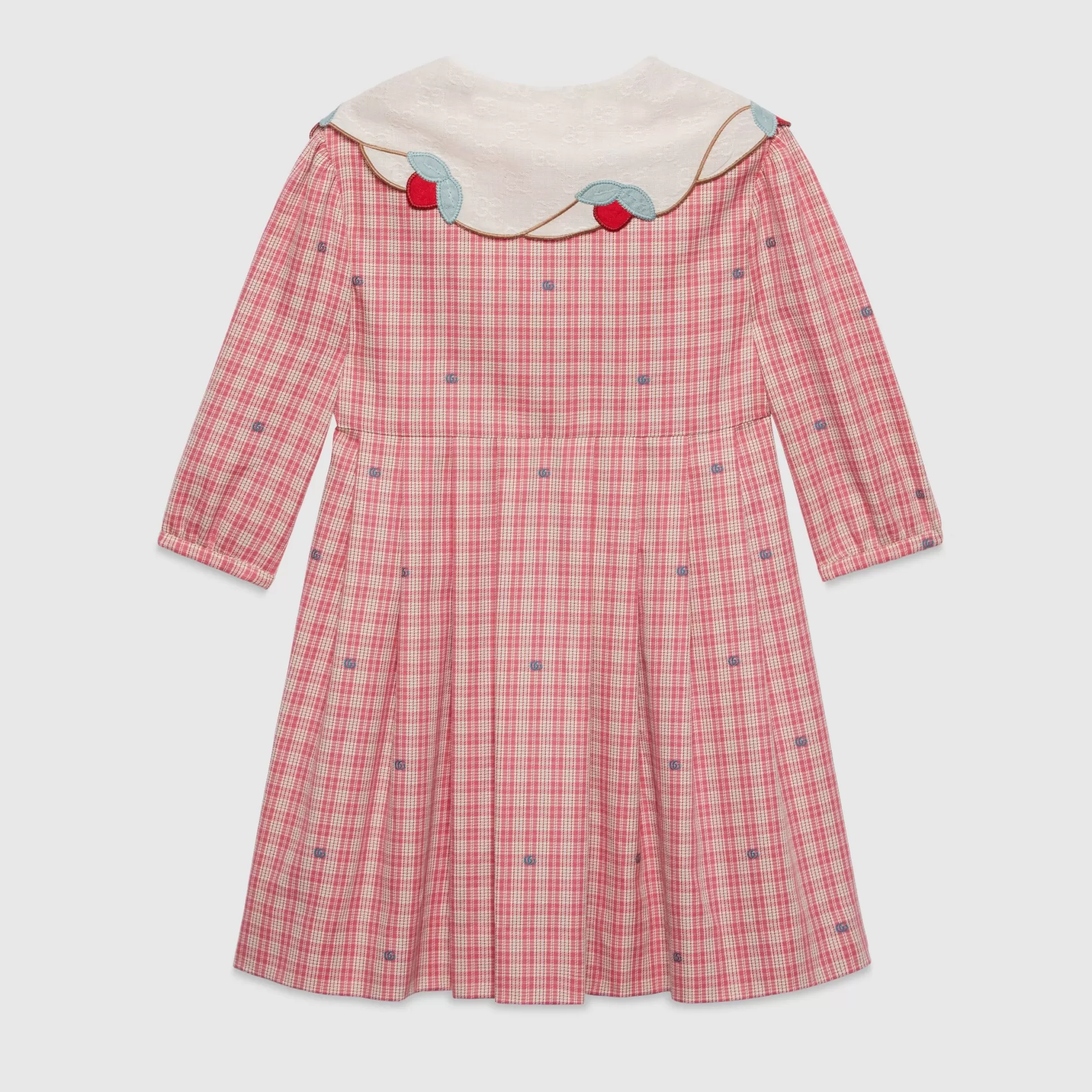 GUCCI Children'S Check Cotton Twill Dress-Children Clothing (4-12 Years)