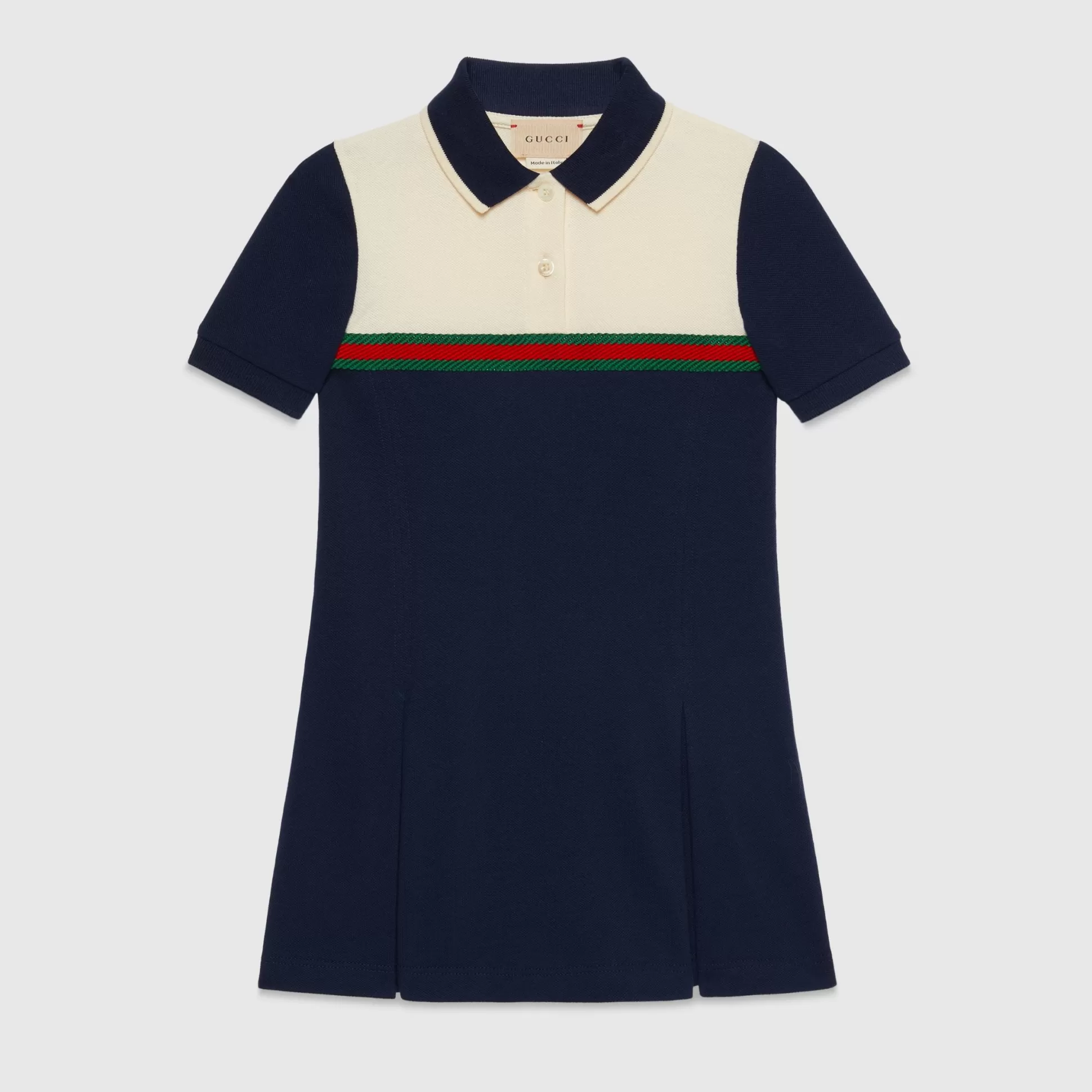GUCCI Children'S Cotton Dress With Web-Children Clothing (4-12 Years)