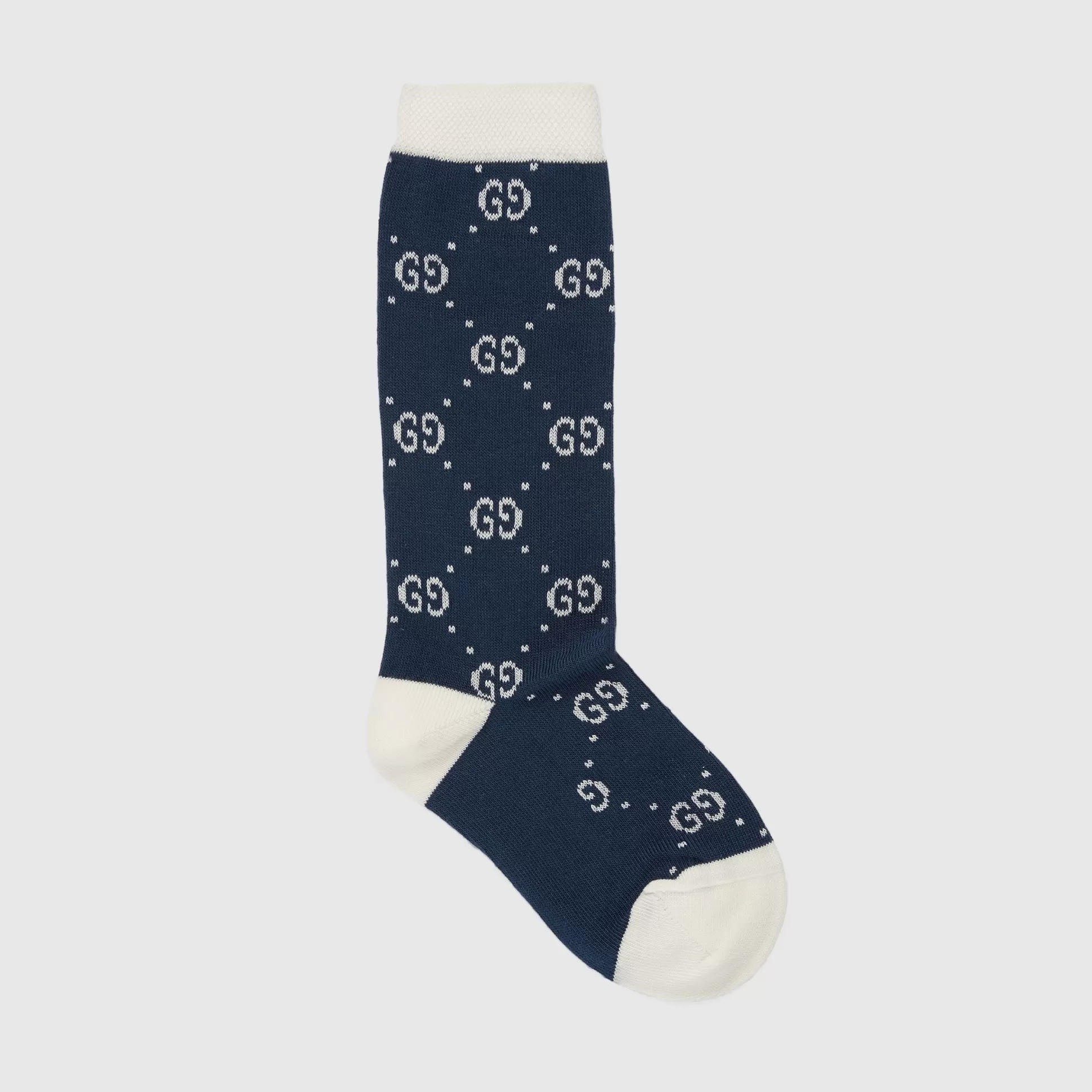 GUCCI Children'S Cotton Gg Socks-Children Soft Accessories