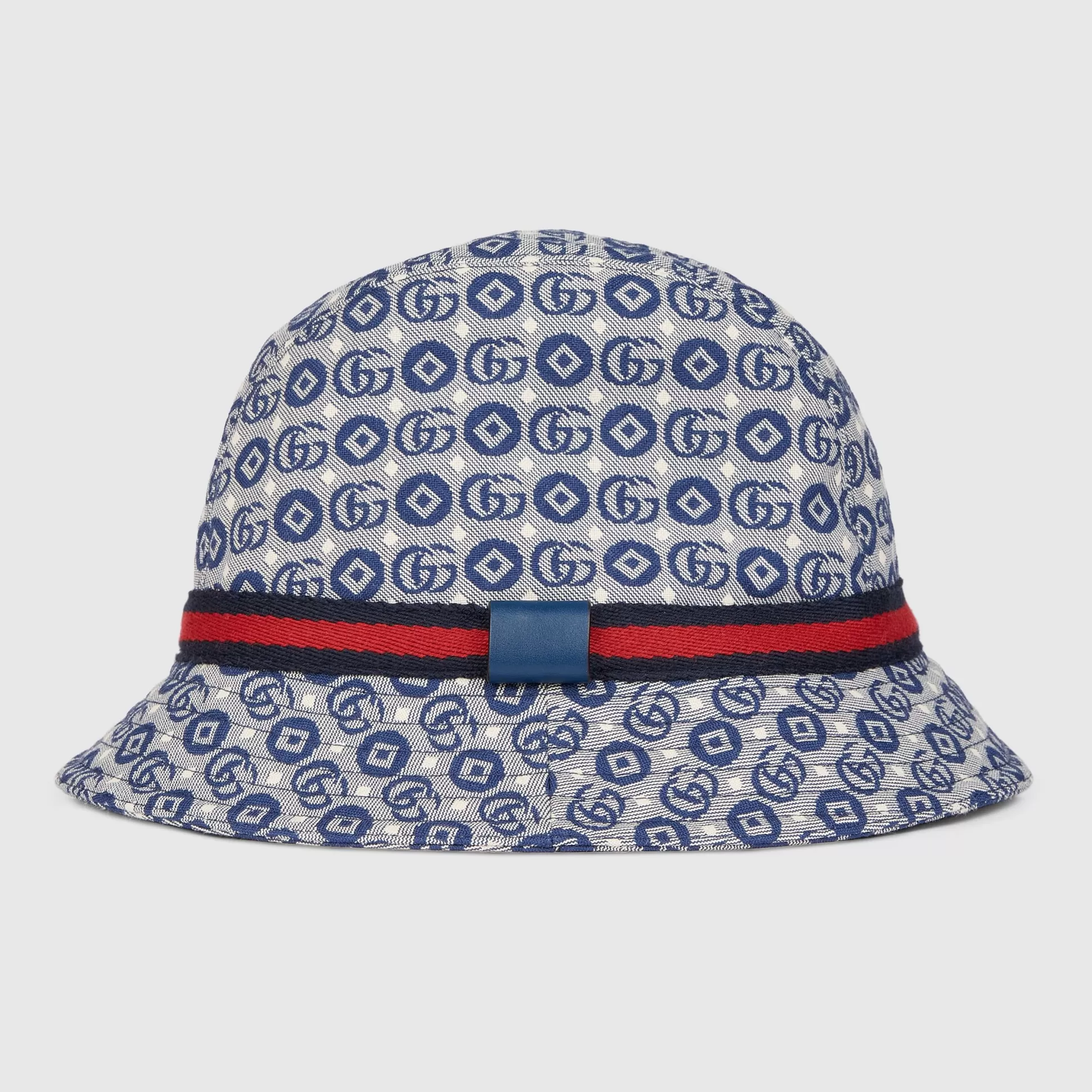 GUCCI Children'S Cotton Hat With Web-Children Soft Accessories