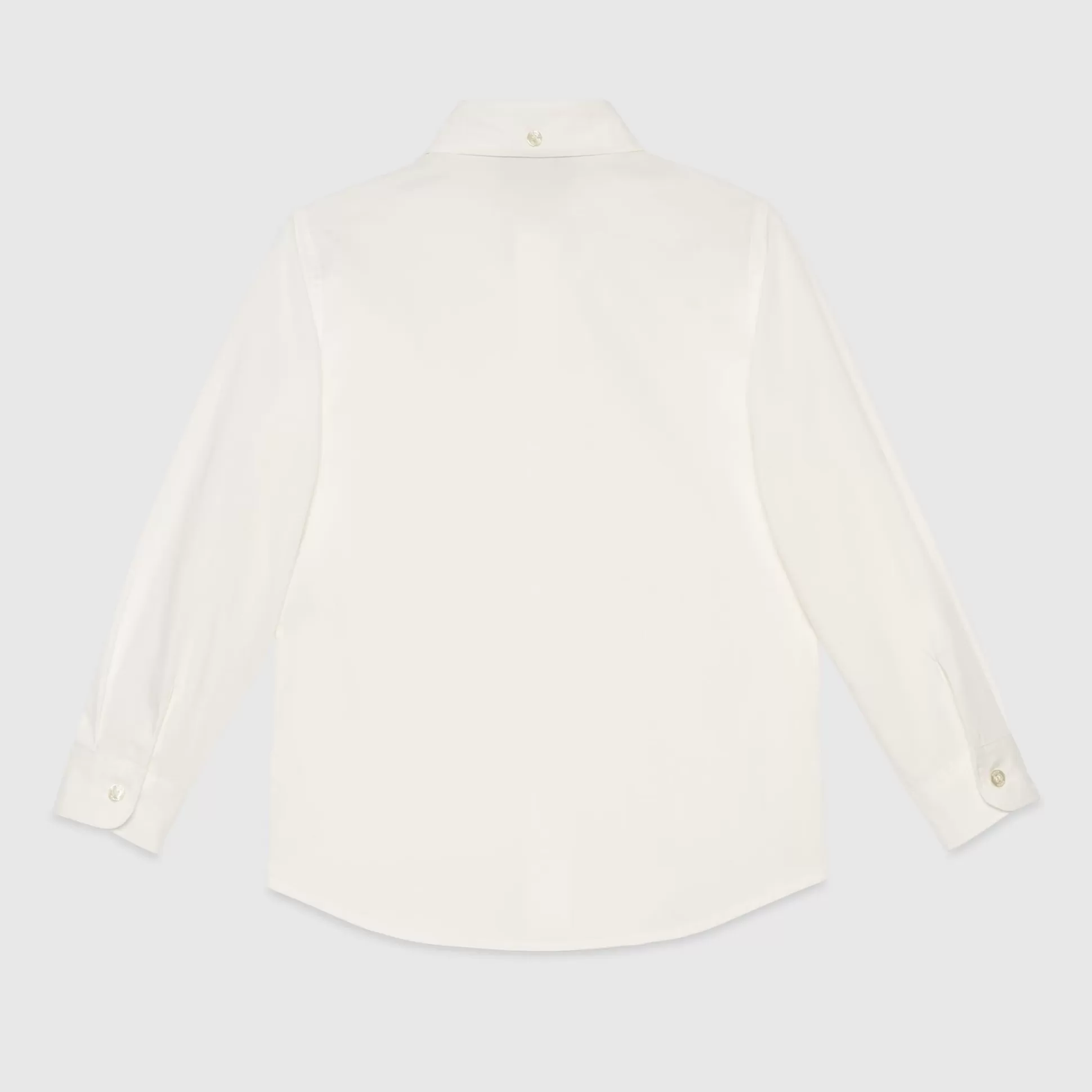GUCCI Children'S Cotton Shirt With Embroidery-Children Clothing (4-12 Years)