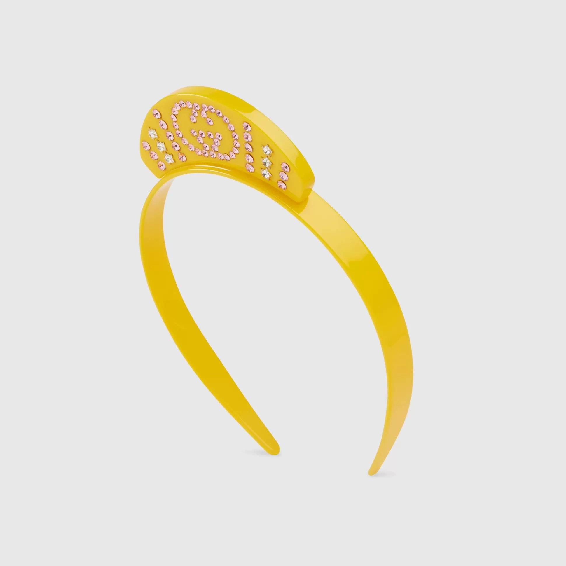 GUCCI Children'S Crystal Interlocking G Hair Band-Children Soft Accessories