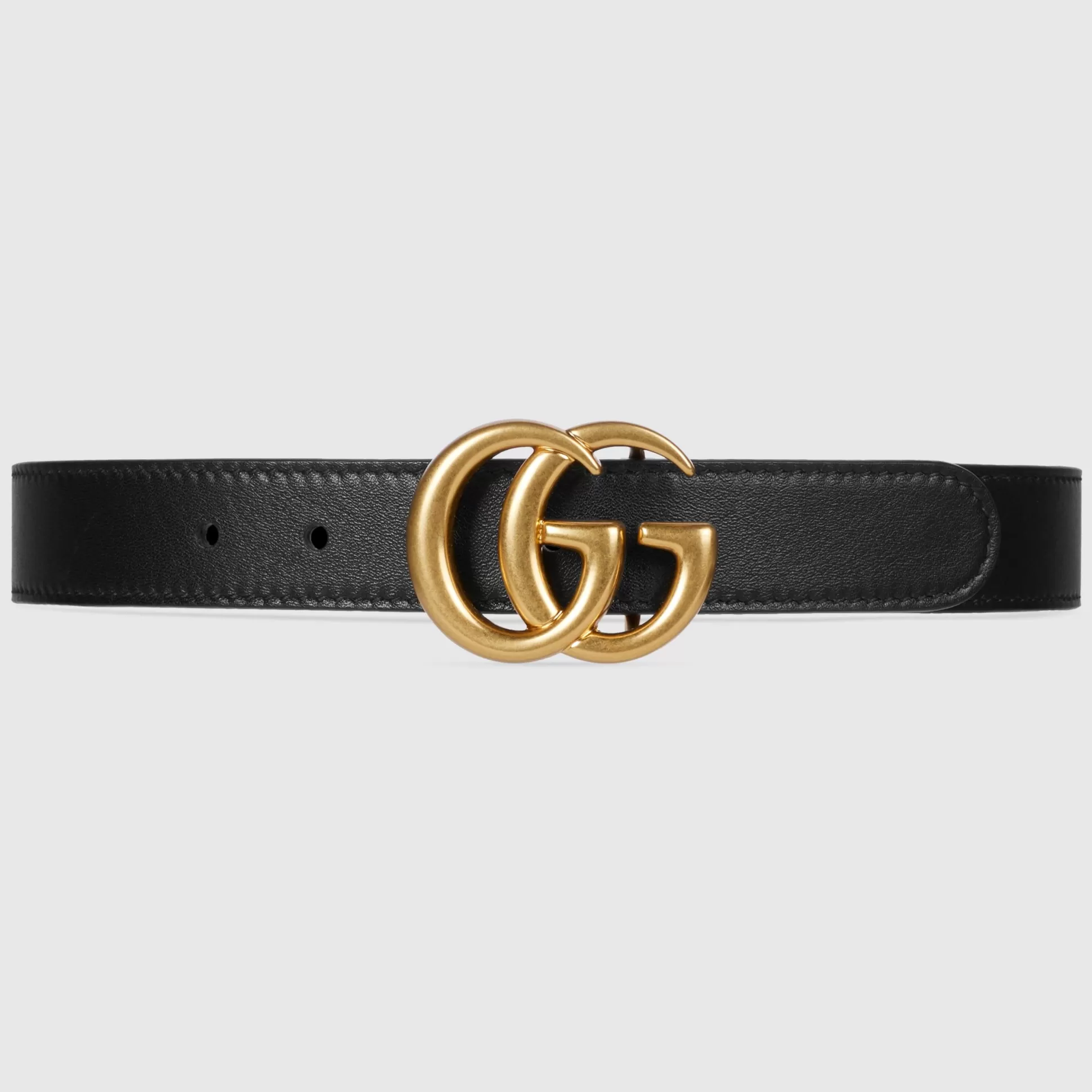 GUCCI Children'S Leather Double G Belt-Children Belts