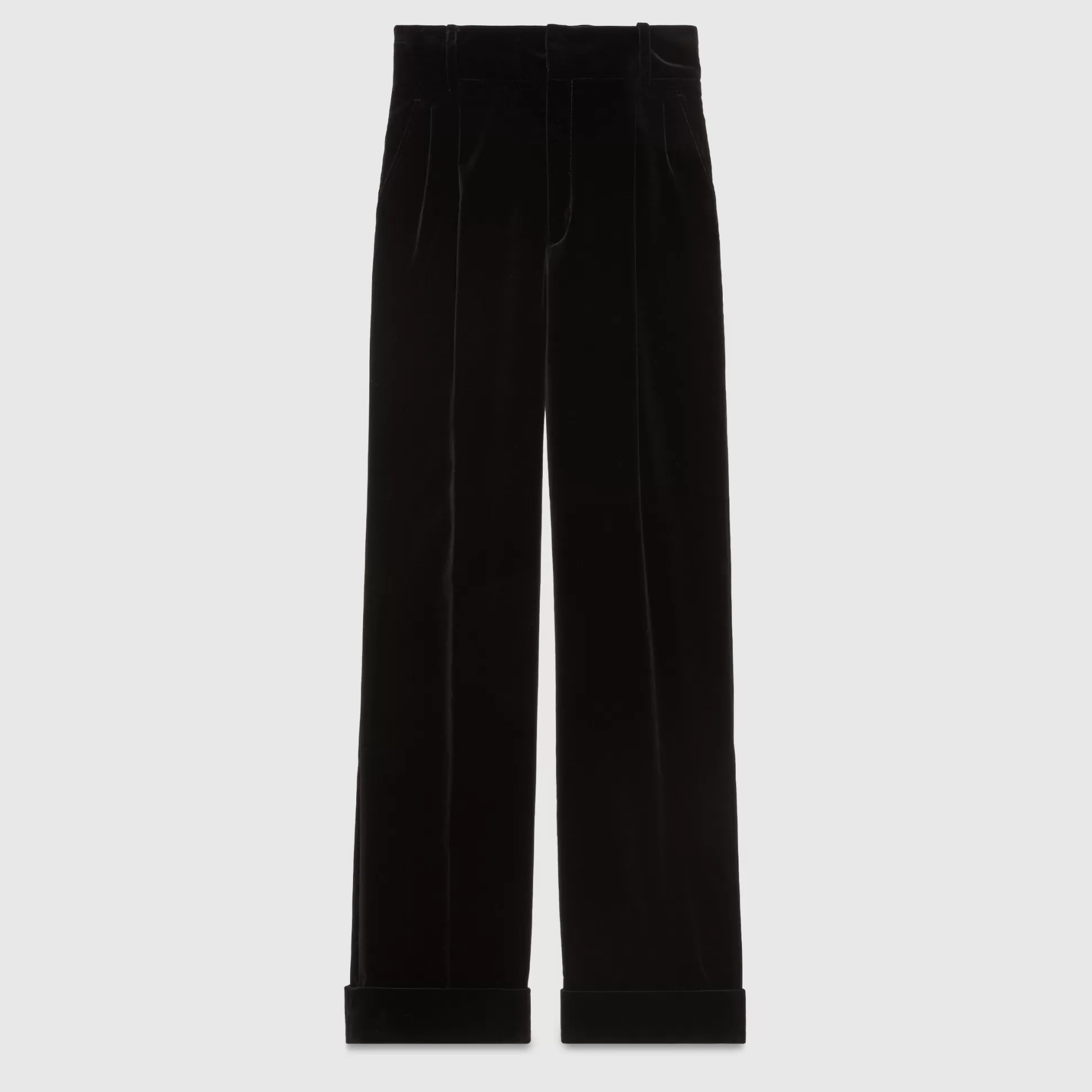 GUCCI Cotton Velvet Pant-Women Pants & Shorts