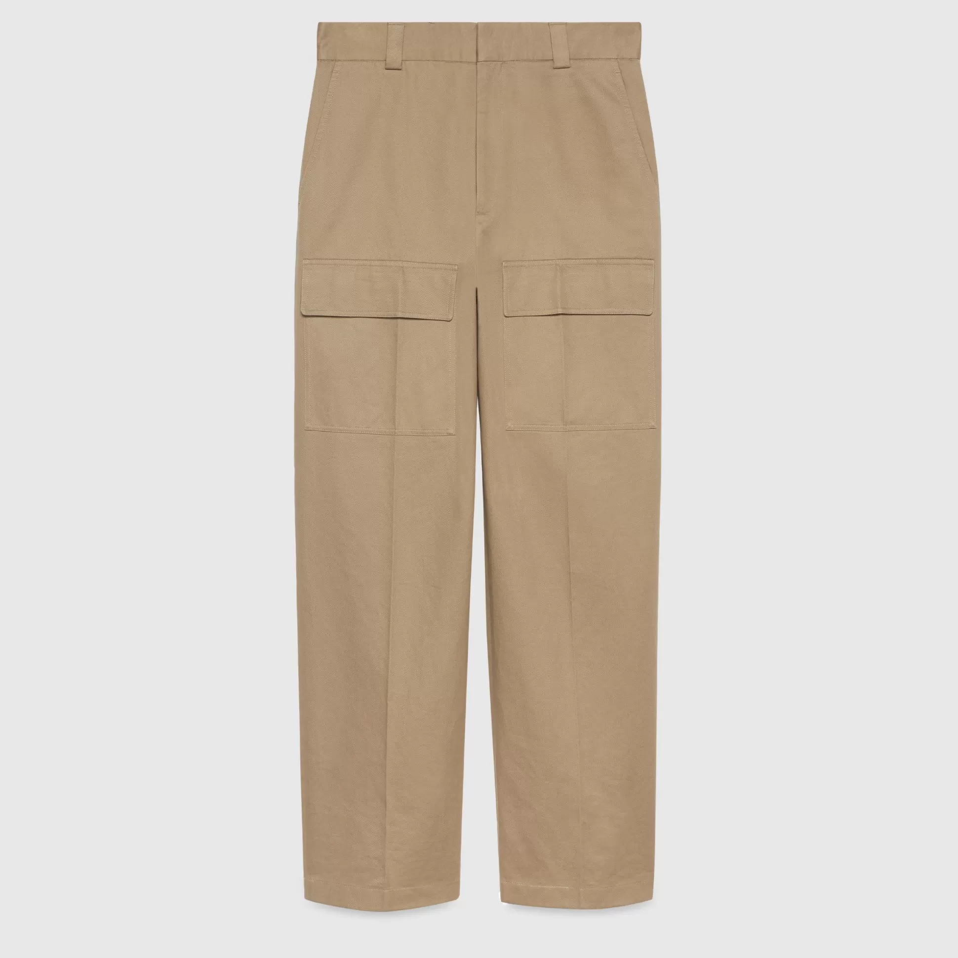 GUCCI Cotton Wide Leg Cargo Pant-Men Pants & Shorts