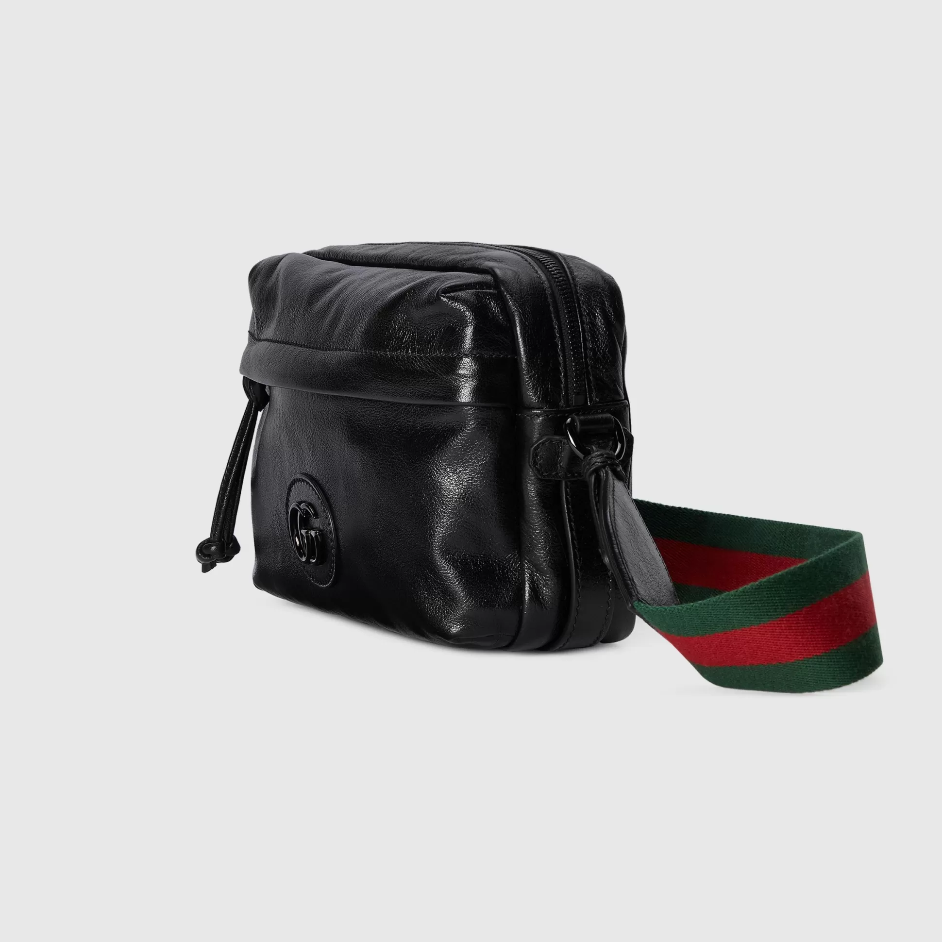 GUCCI Crossbody Bag With Tonal Double G-Men Small Bags & Pouches