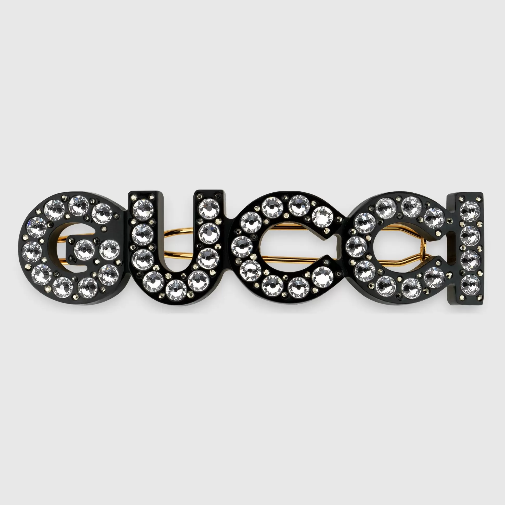 GUCCI Crystal '' Hair Slide- Hair Accessories