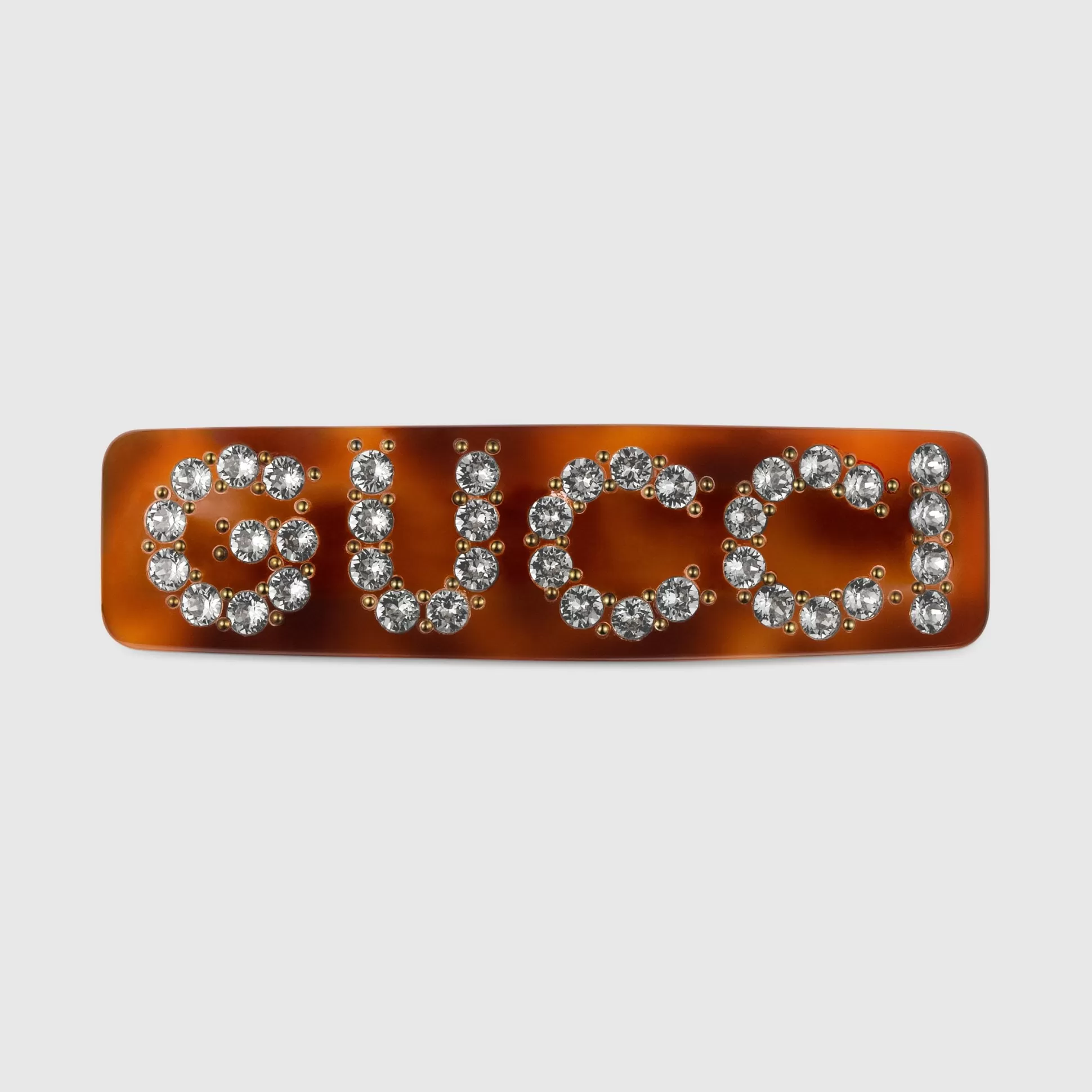 GUCCI Crystal Single Hair Clip- Hair Accessories