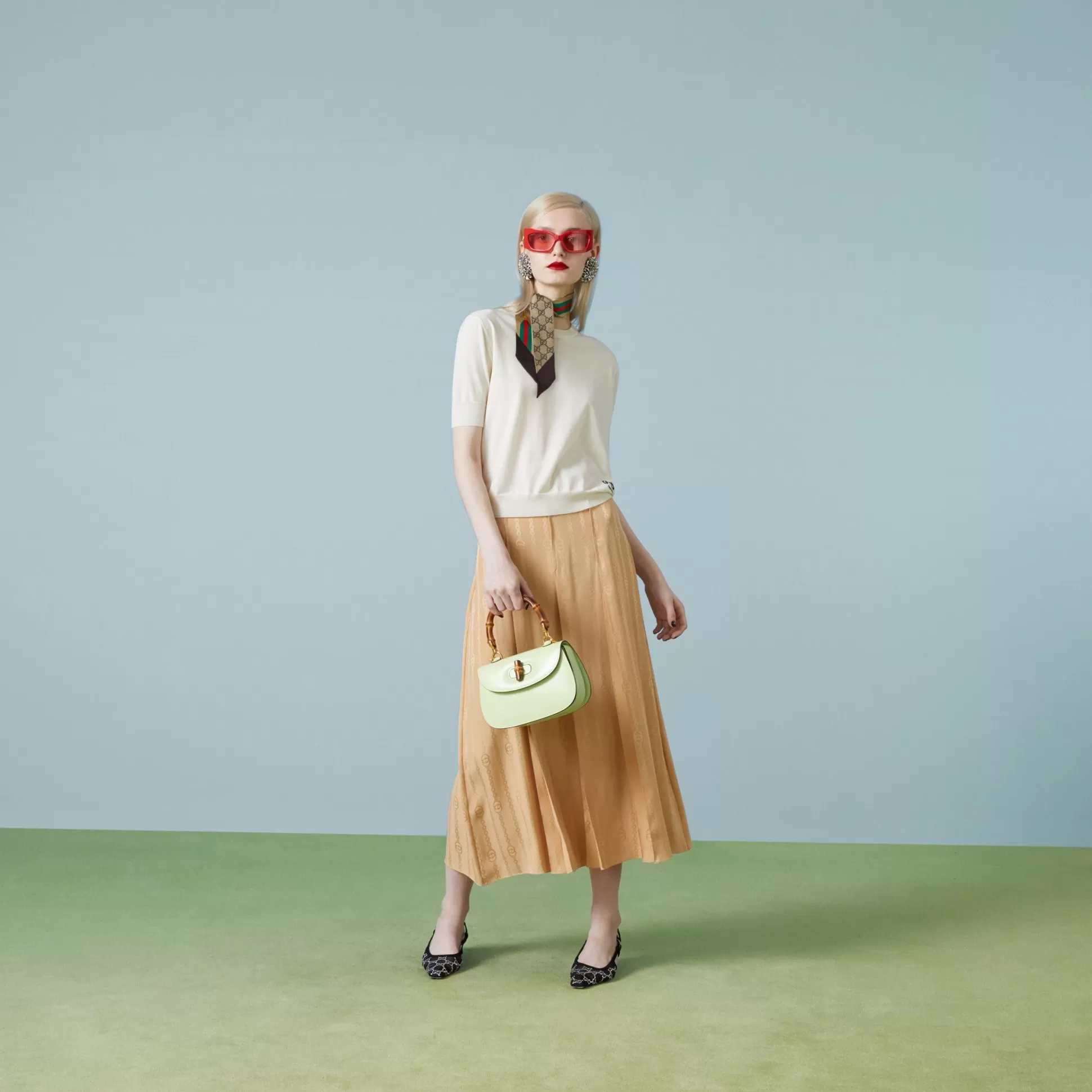GUCCI Extra Fine Wool Top-Women Knitwear