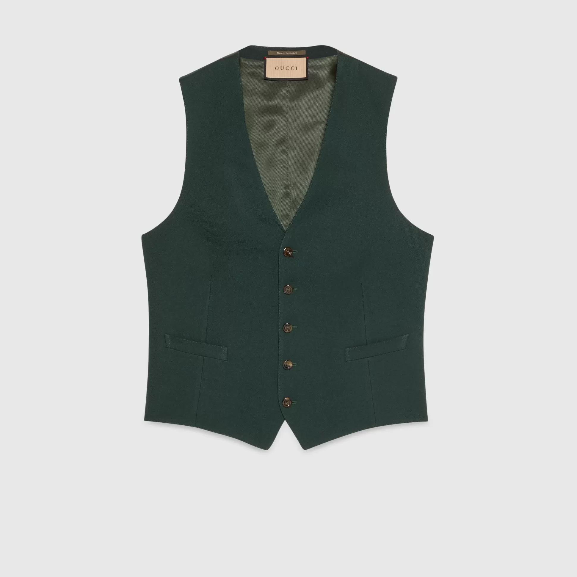 GUCCI Fluid Drill Formal Vest-Men Formalwear