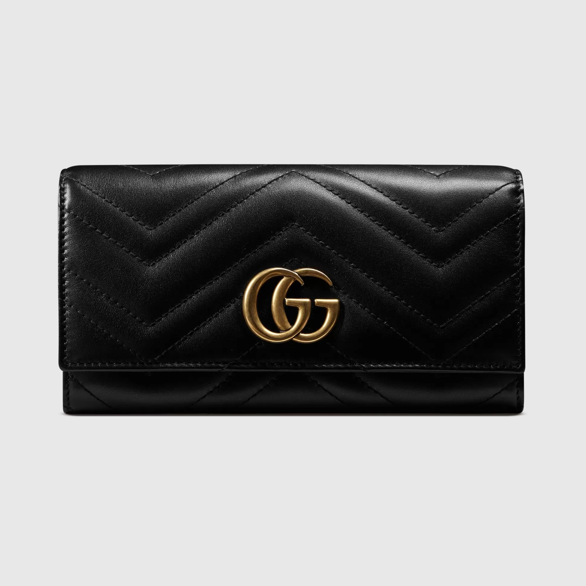 GUCCI Gg Marmont Continental Wallet-Women Long Wallets
