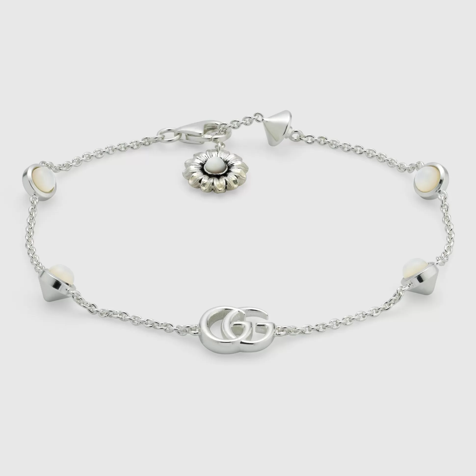 GUCCI Gg Marmont Mother Of Pearl Bracelet- Bracelets