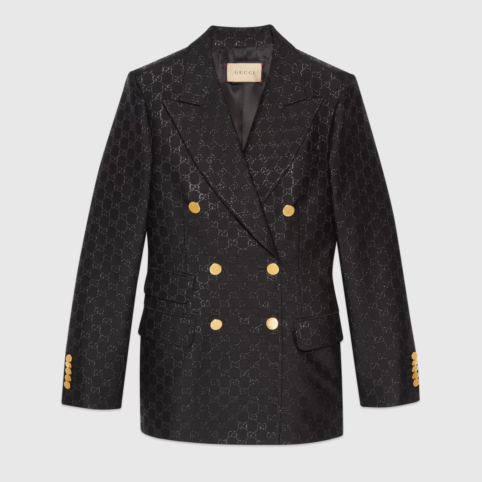 GUCCI Gg Wool Lame Jacket-Women Cocktail & Evening