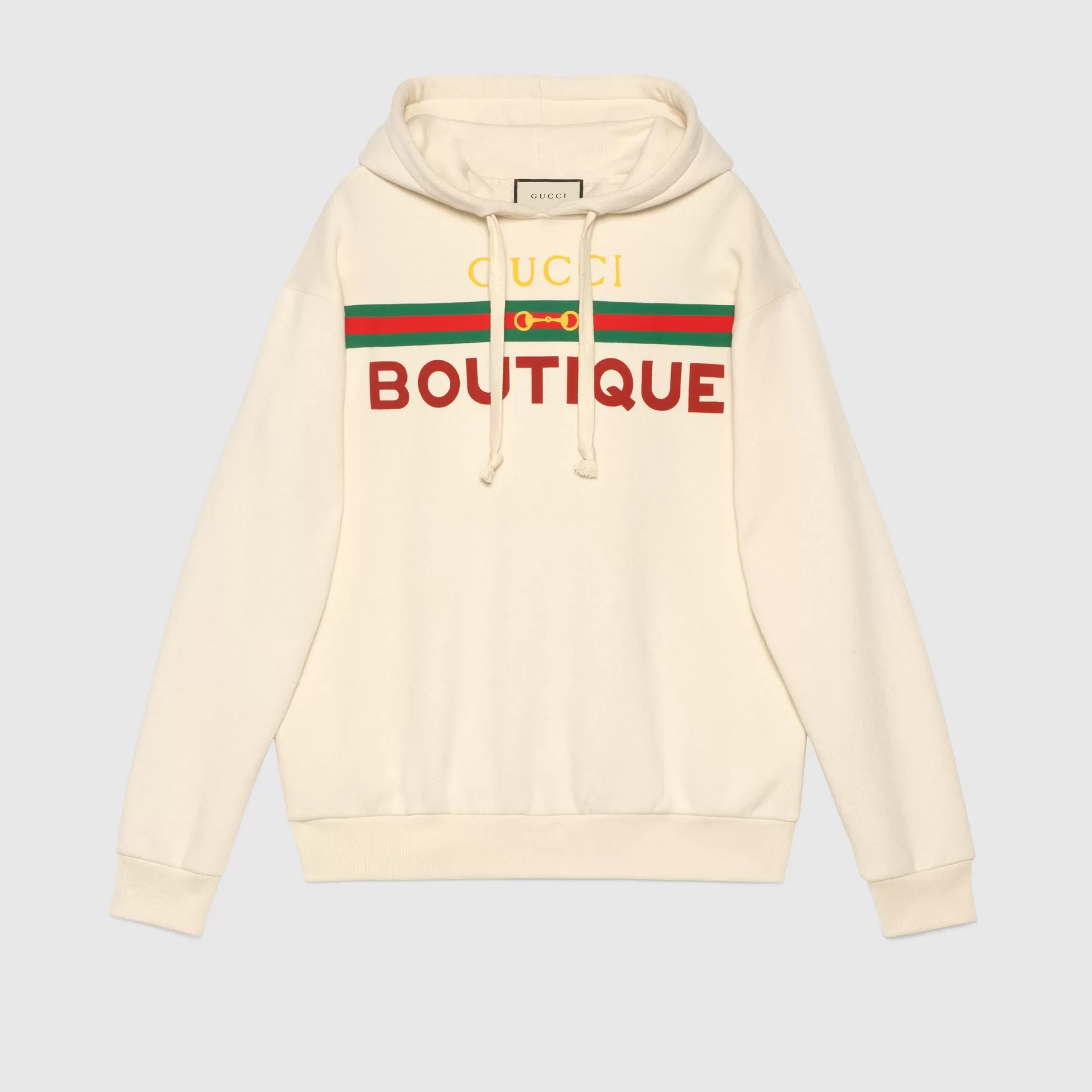 GUCCI Boutique Print Sweatshirt-Men Tracksuits & Sweatshirts