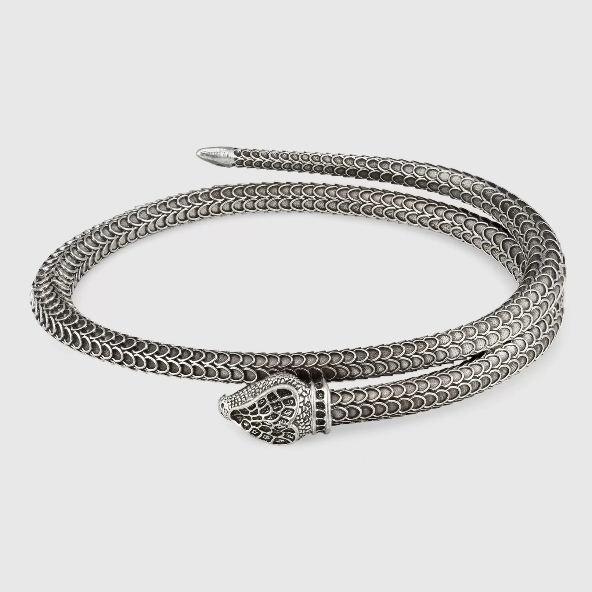 GUCCI Garden Silver Snake Bracelet- Bracelets