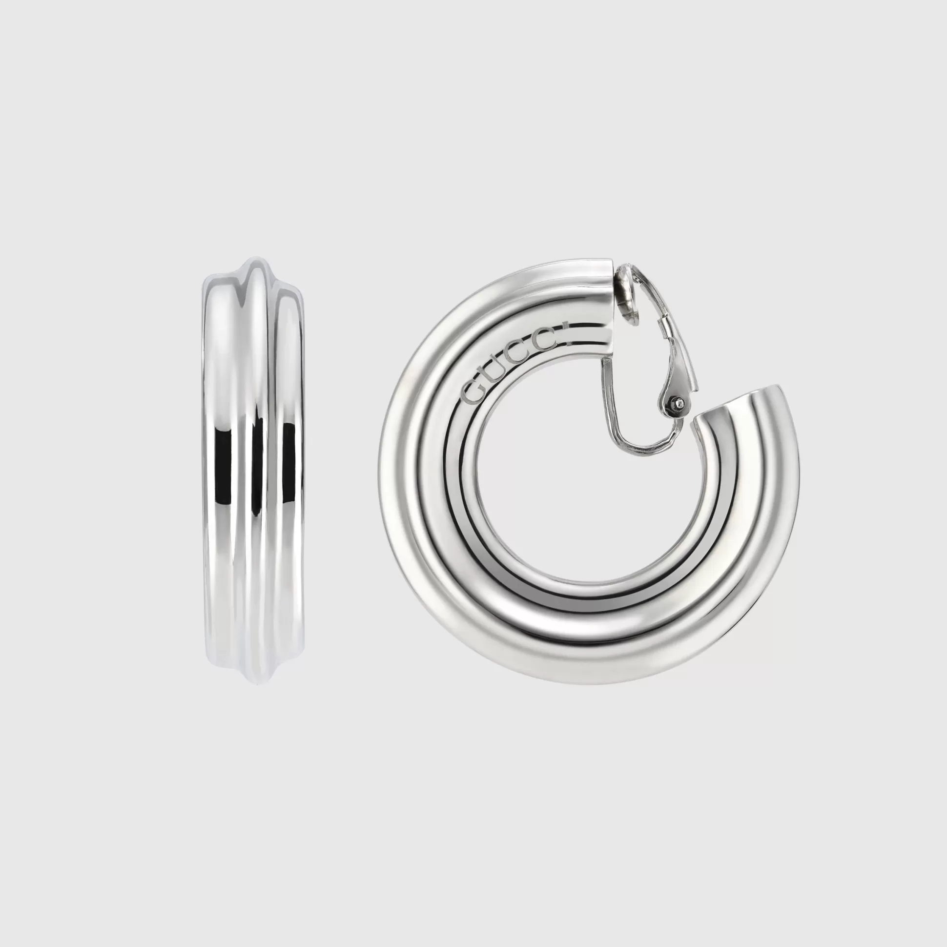 GUCCI Geometric Hoop Earrings- Earrings