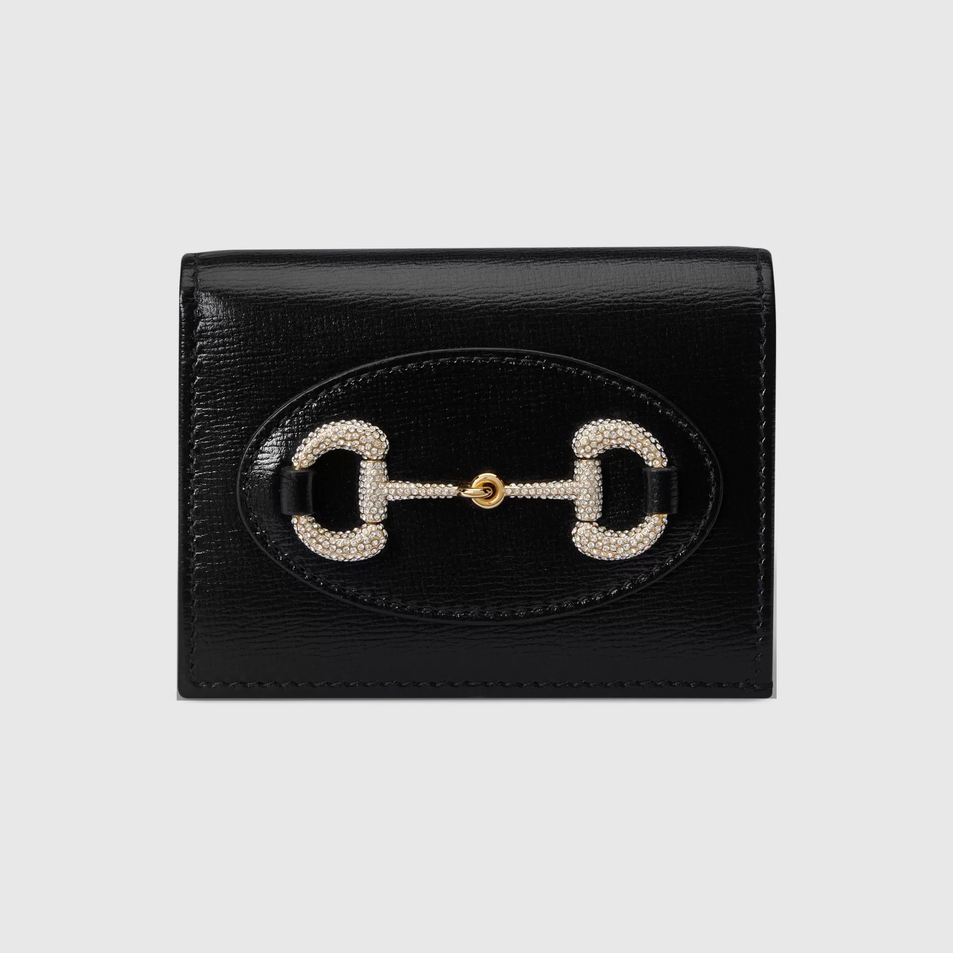 GUCCI Horsebit 1955 Card Case Wallet-Women Card Holders & Small Accessories