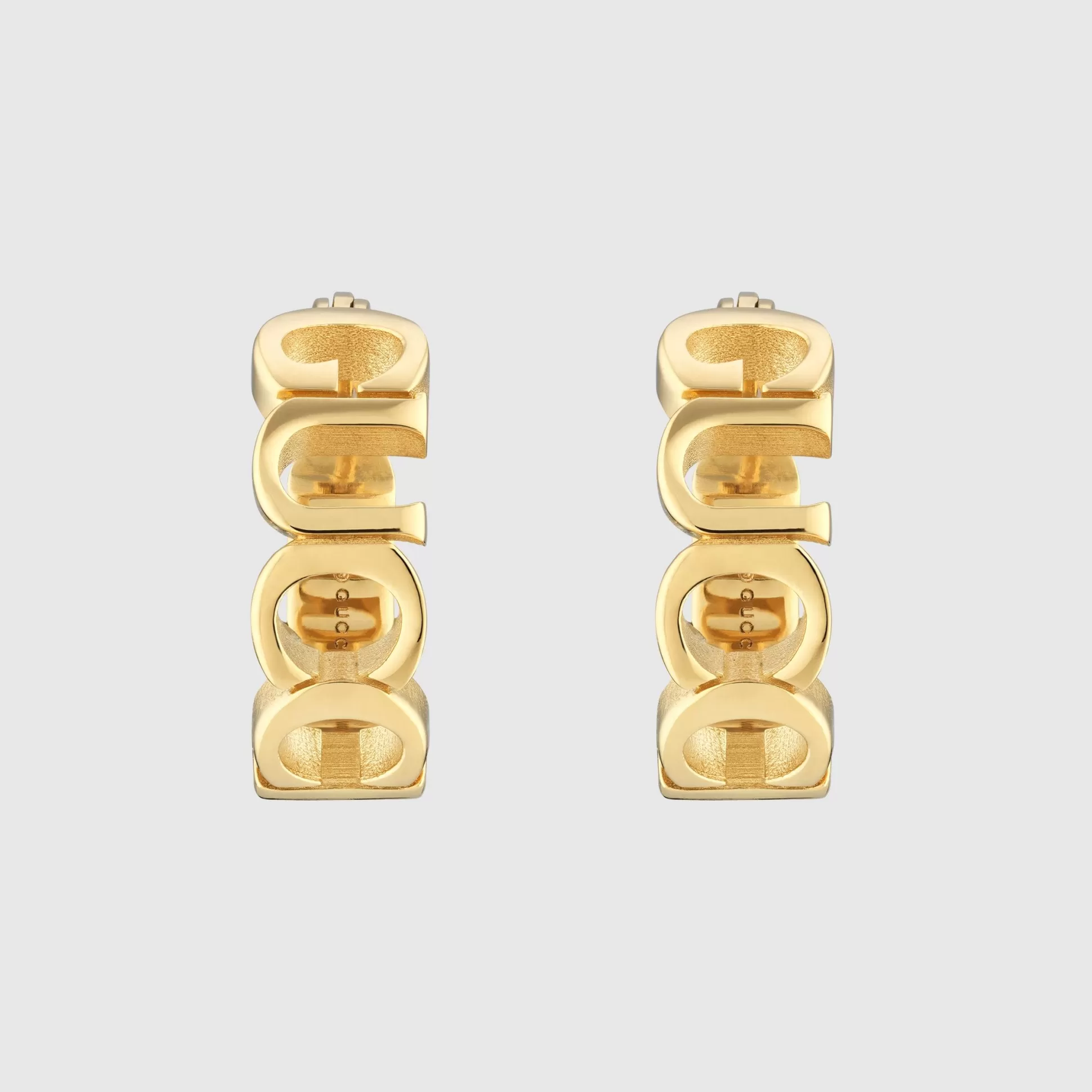 GUCCI ' Letter Hoop Earrings- Earrings