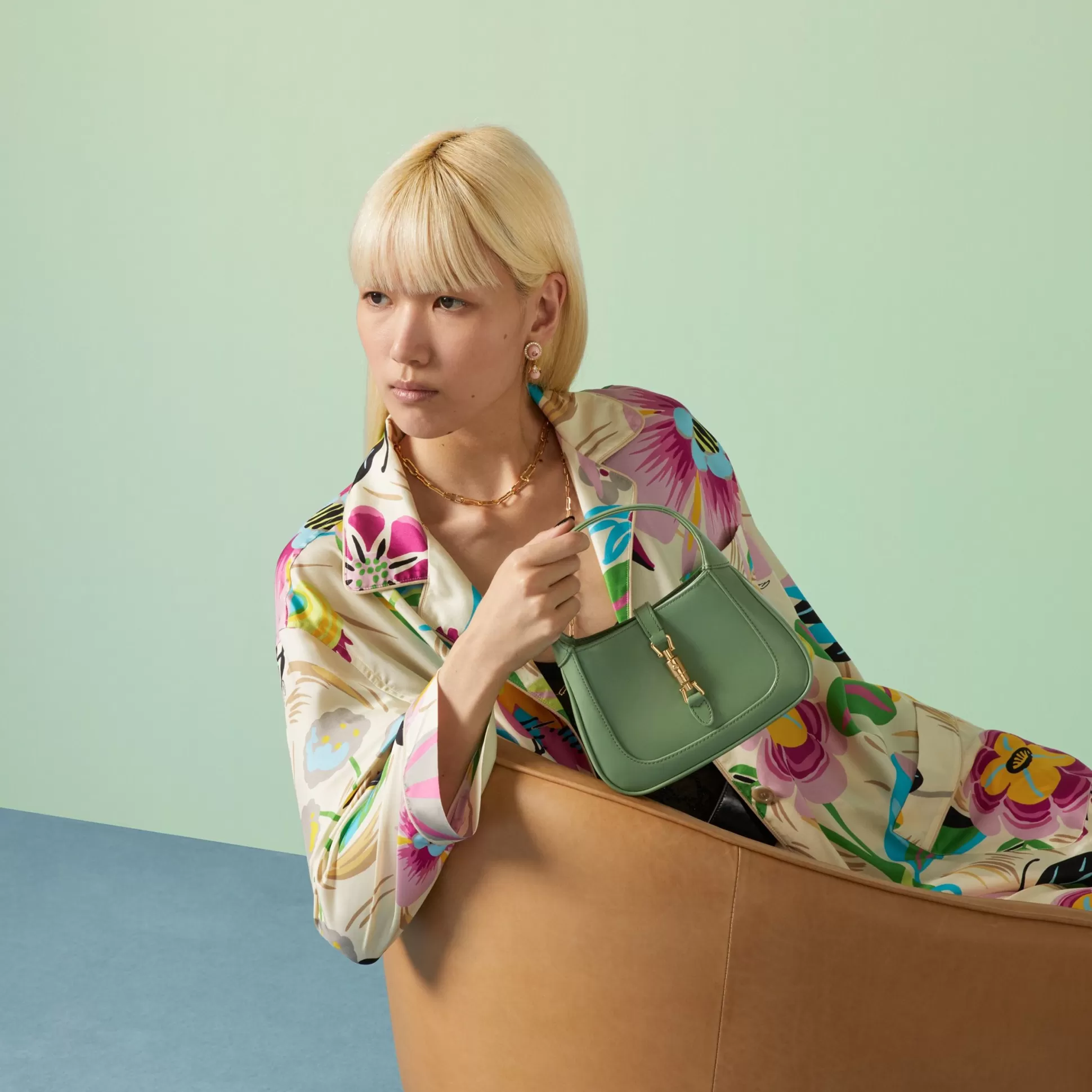 GUCCI Jackie 1961 Mini Shoulder Bag-Women Shoulder Bags