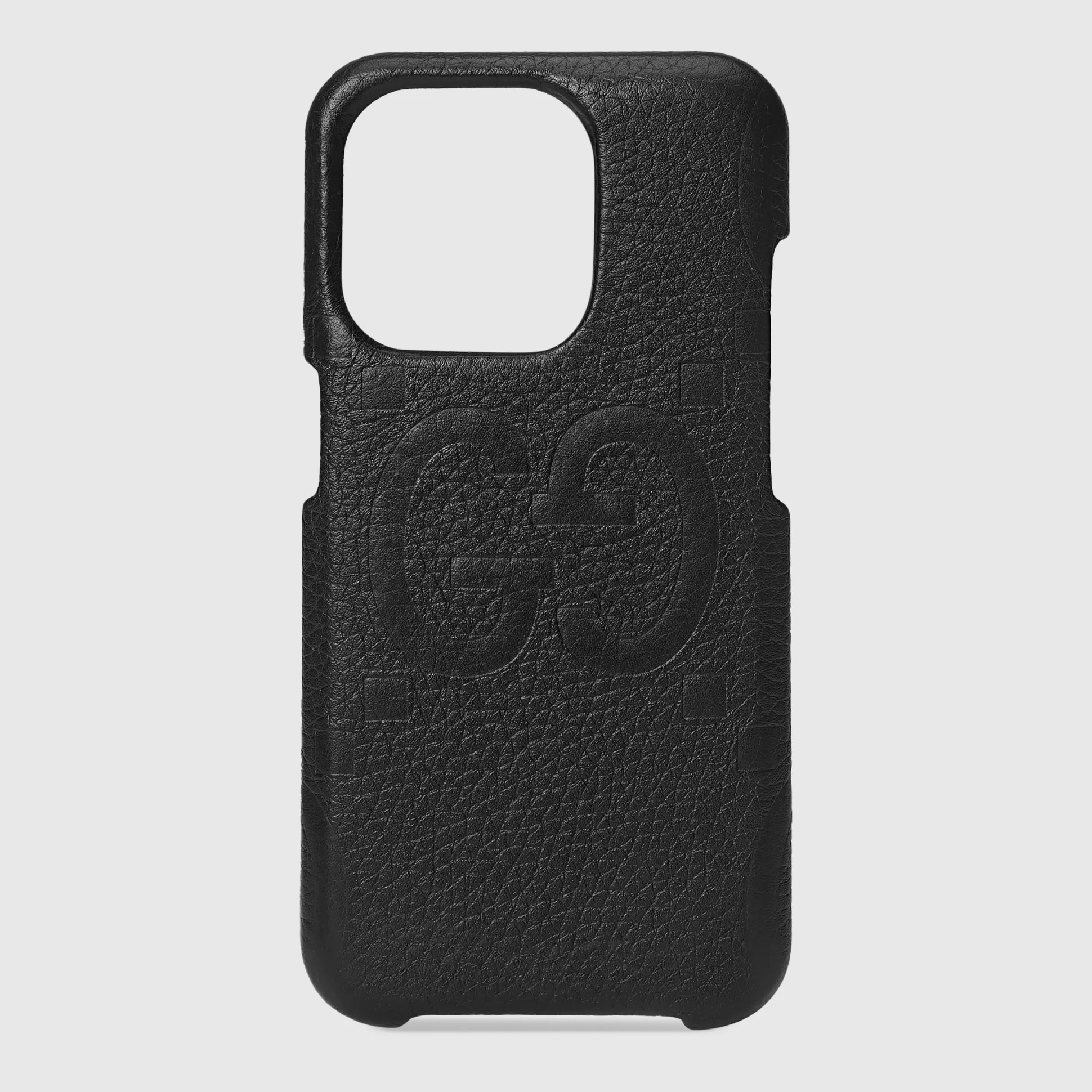 GUCCI Jumbo Gg Iphone 15 Pro Case-Men Tech Accessories