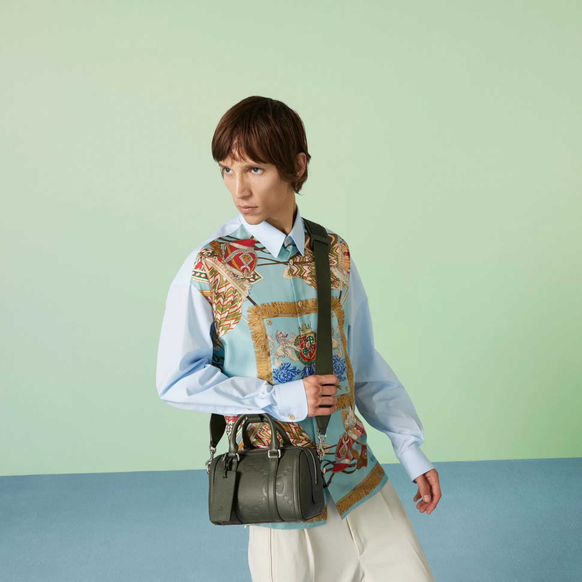 GUCCI Jumbo Gg Mini Duffle Bag-Women Shoulder Bags