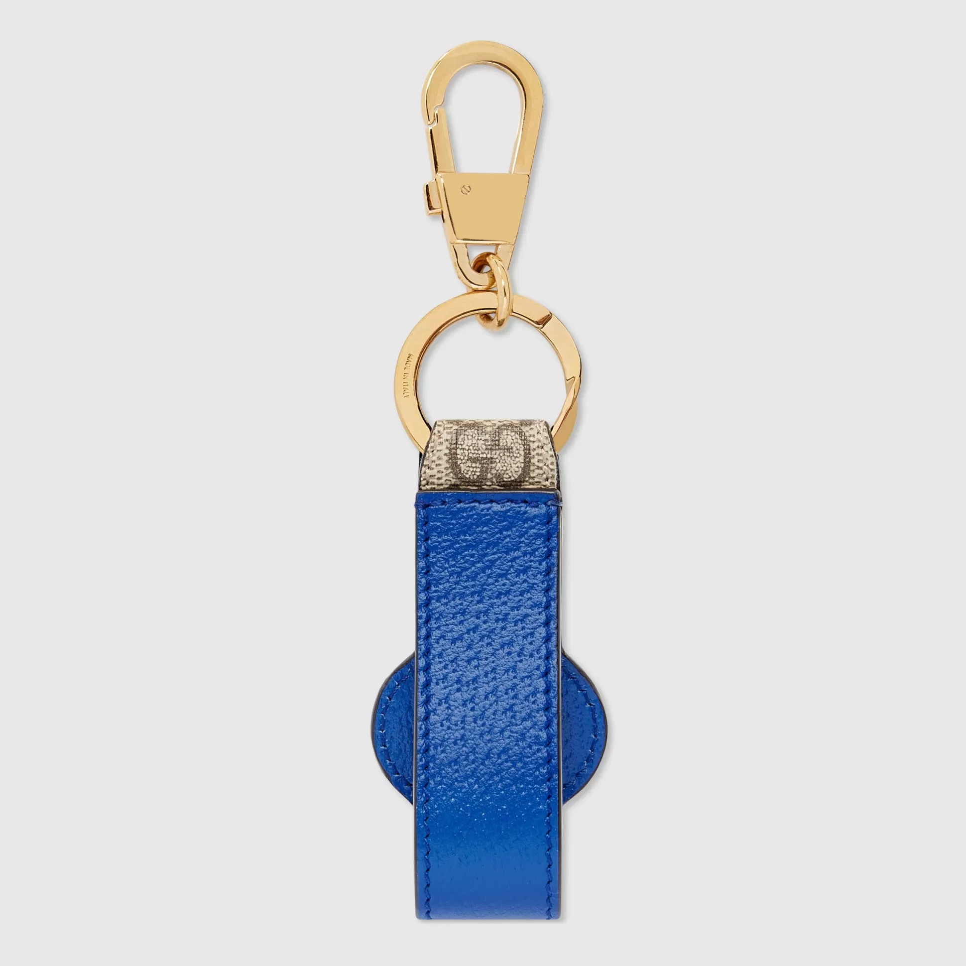 GUCCI Keychain With Cut-Out Interlocking G-Men Keyrings & Key Cases