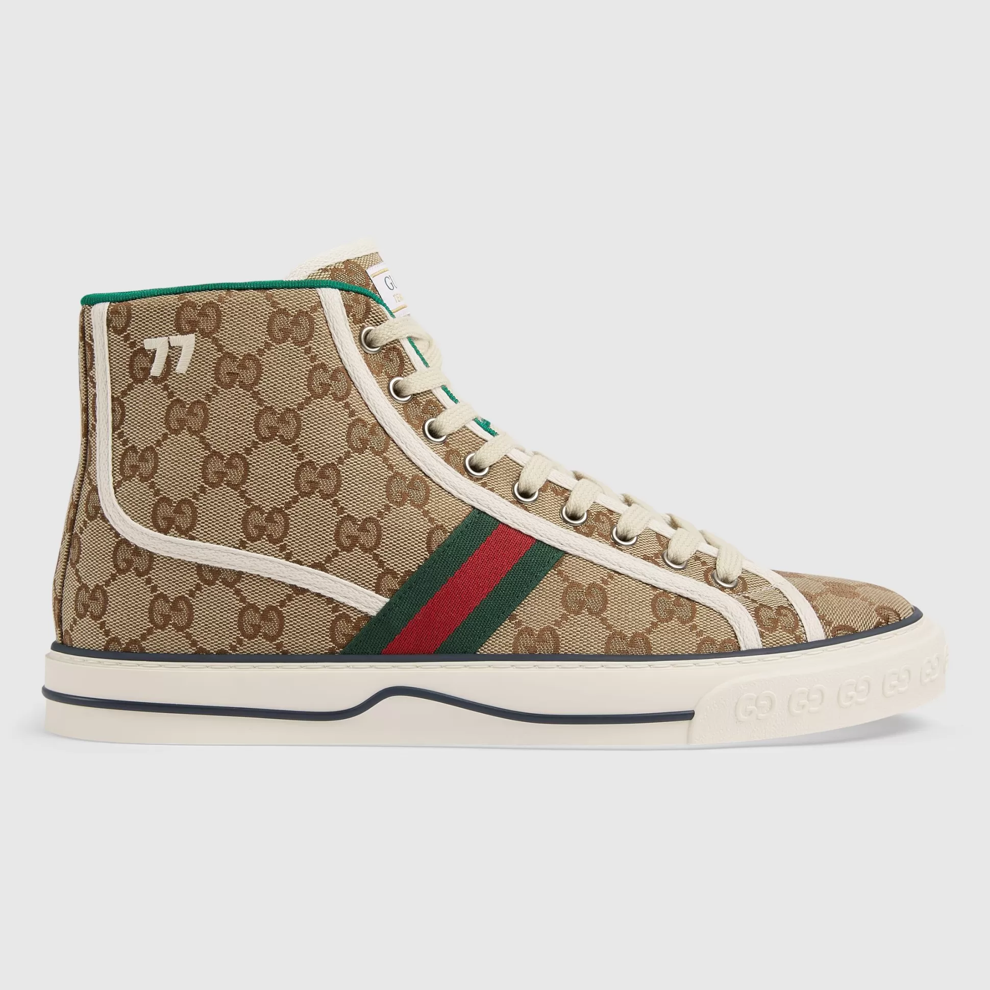 GUCCI Men'S Tennis 1977 High Top Sneaker-Men Sneakers