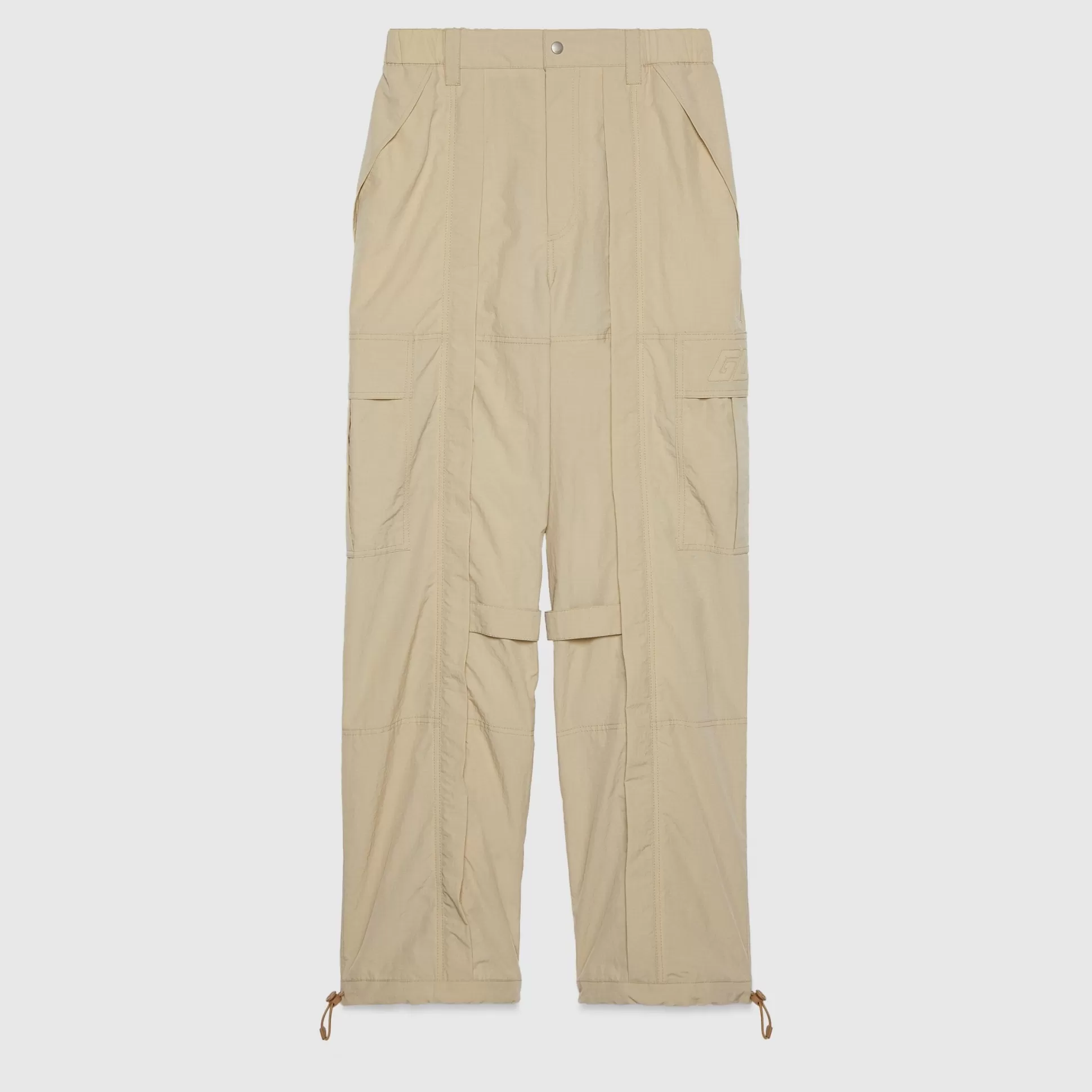 GUCCI Ripstop Nylon Cargo Pant-Men Winter Ready-To-Wear