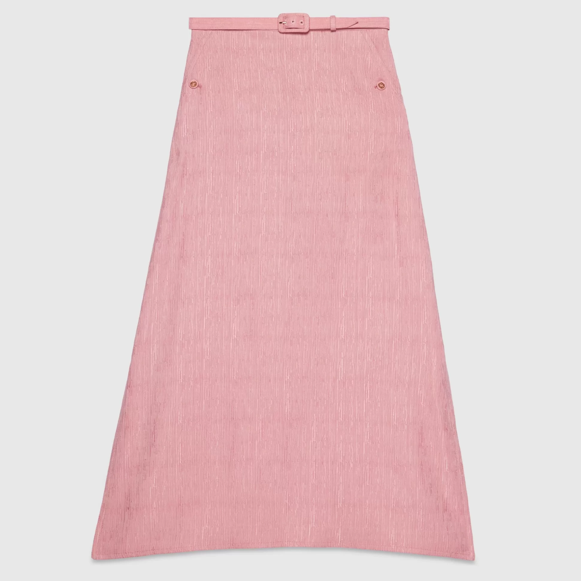 GUCCI Silk Wool Skirt-Women Skirts