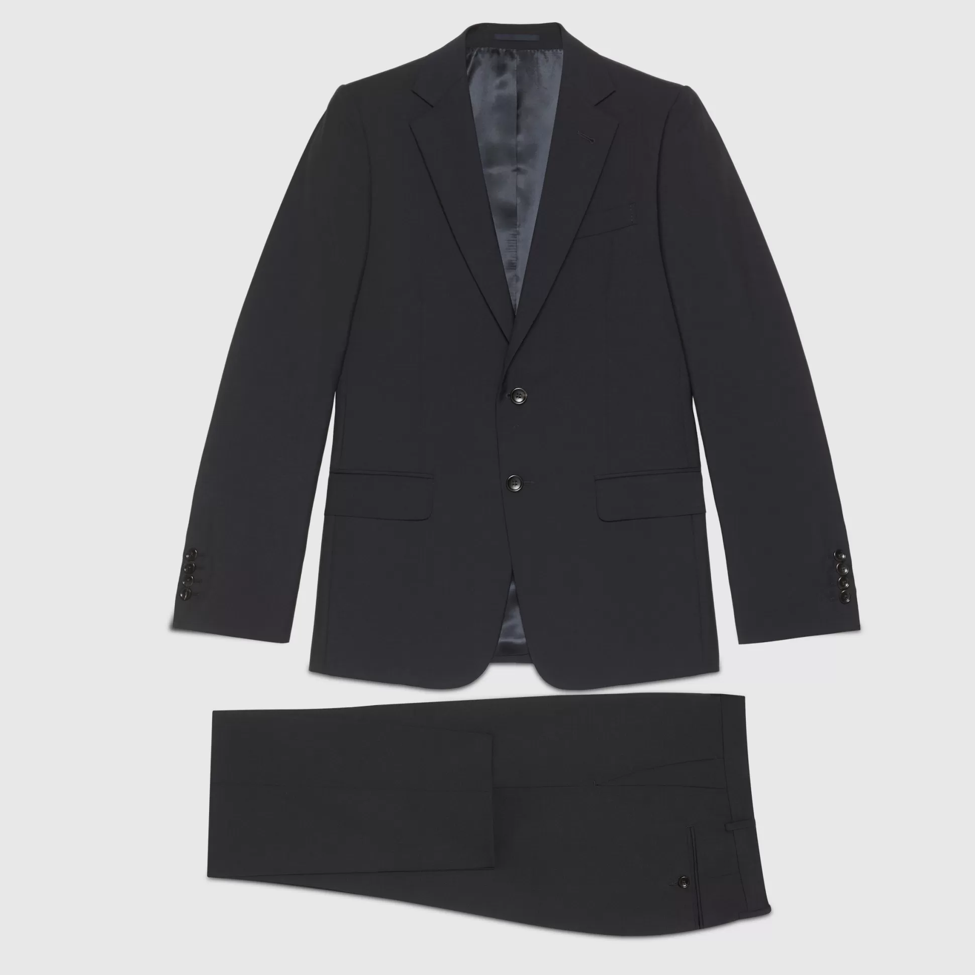 GUCCI Slim Fit Wool Mohair Suit-Men Formalwear