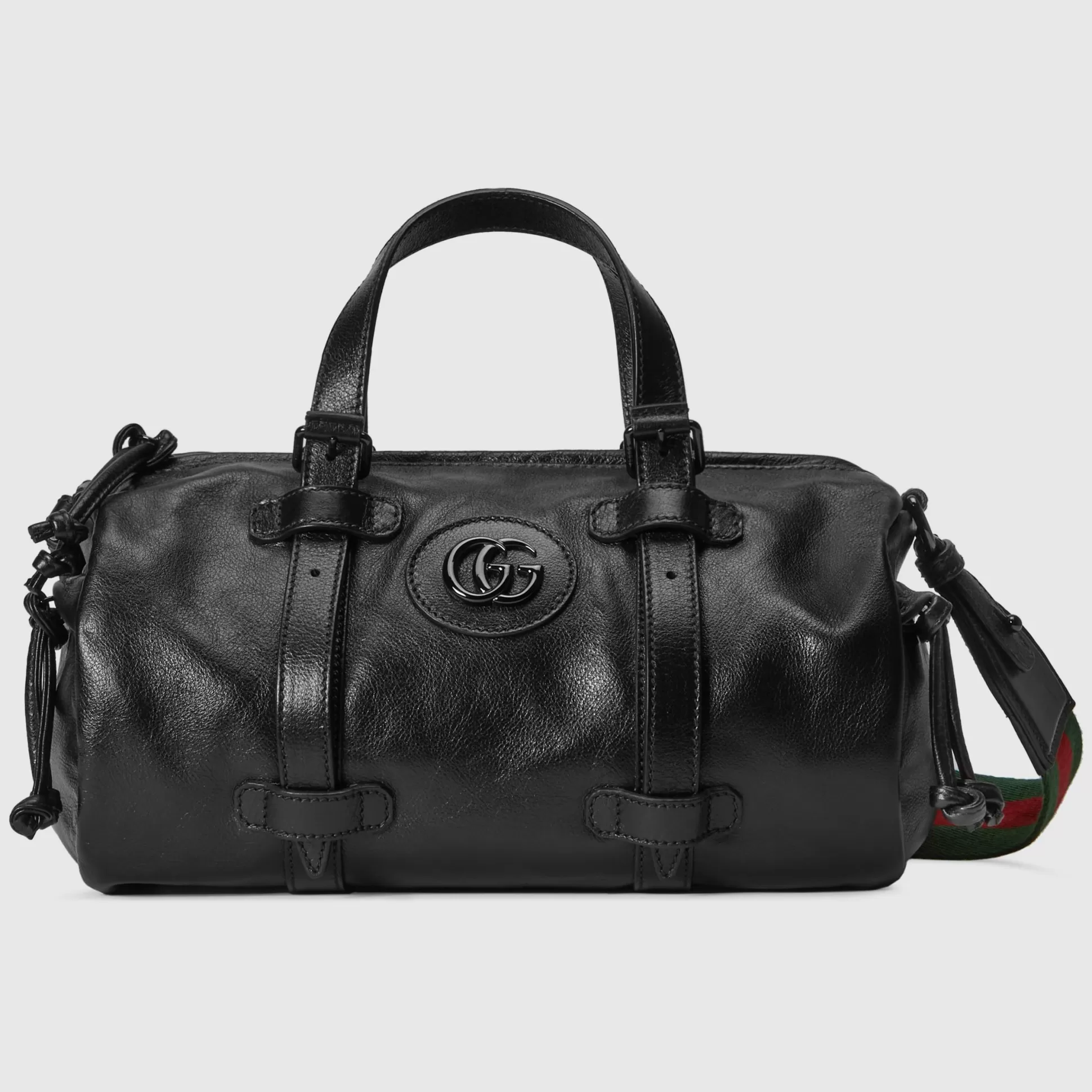 GUCCI Small Duffle Bag With Tonal Double G-Men Small Bags