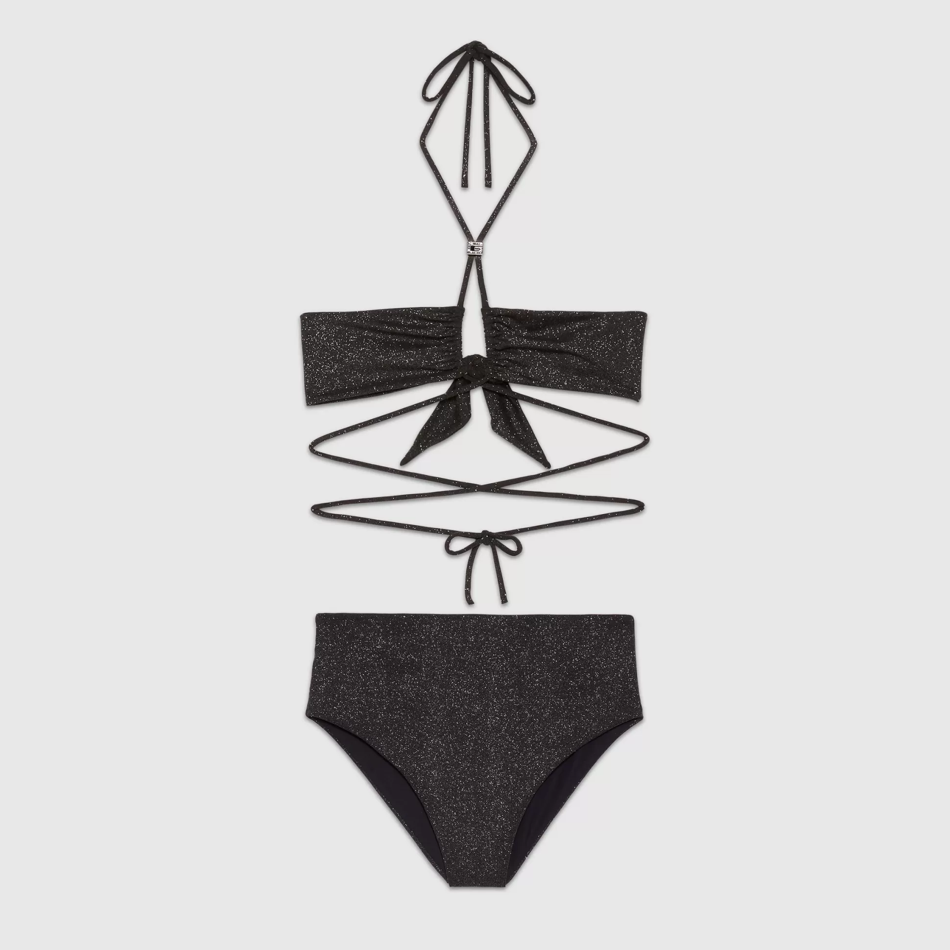 GUCCI Sparkling Jersey Bikini Set-Women Swimwear