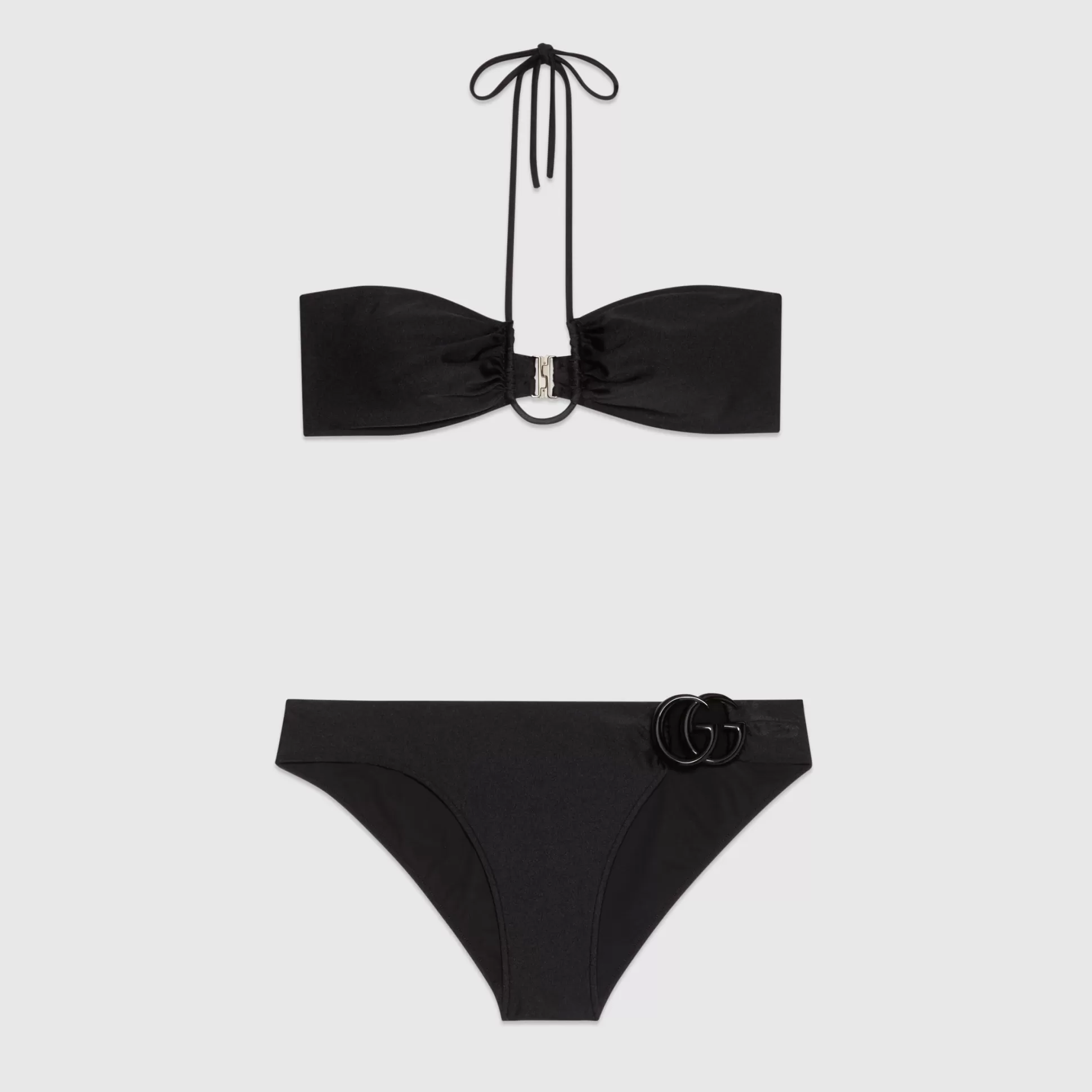 GUCCI Sparkling Jersey Bikini With Double G-Women Swimwear