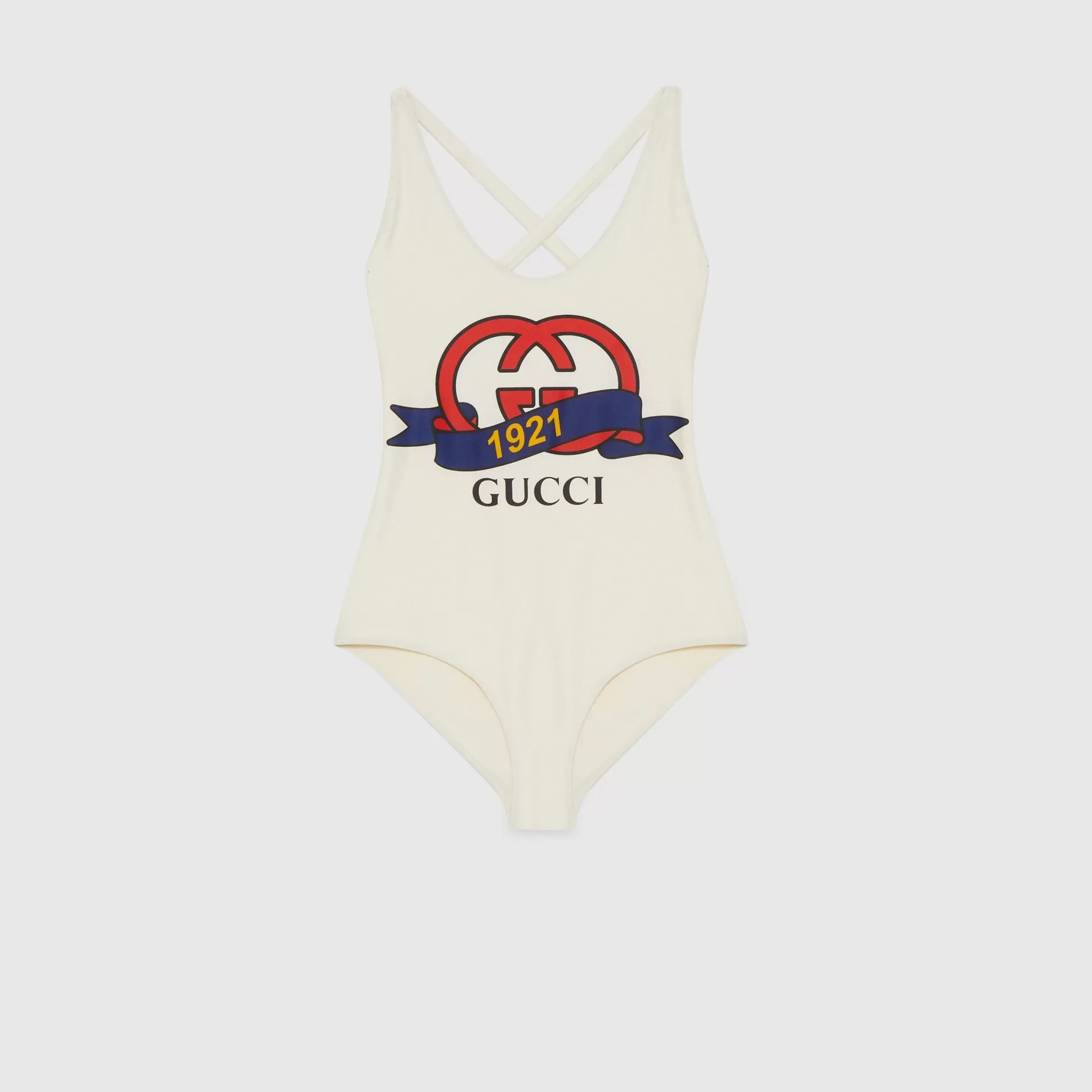 GUCCI Sparkling Jersey Swimsuit-Women Swimwear