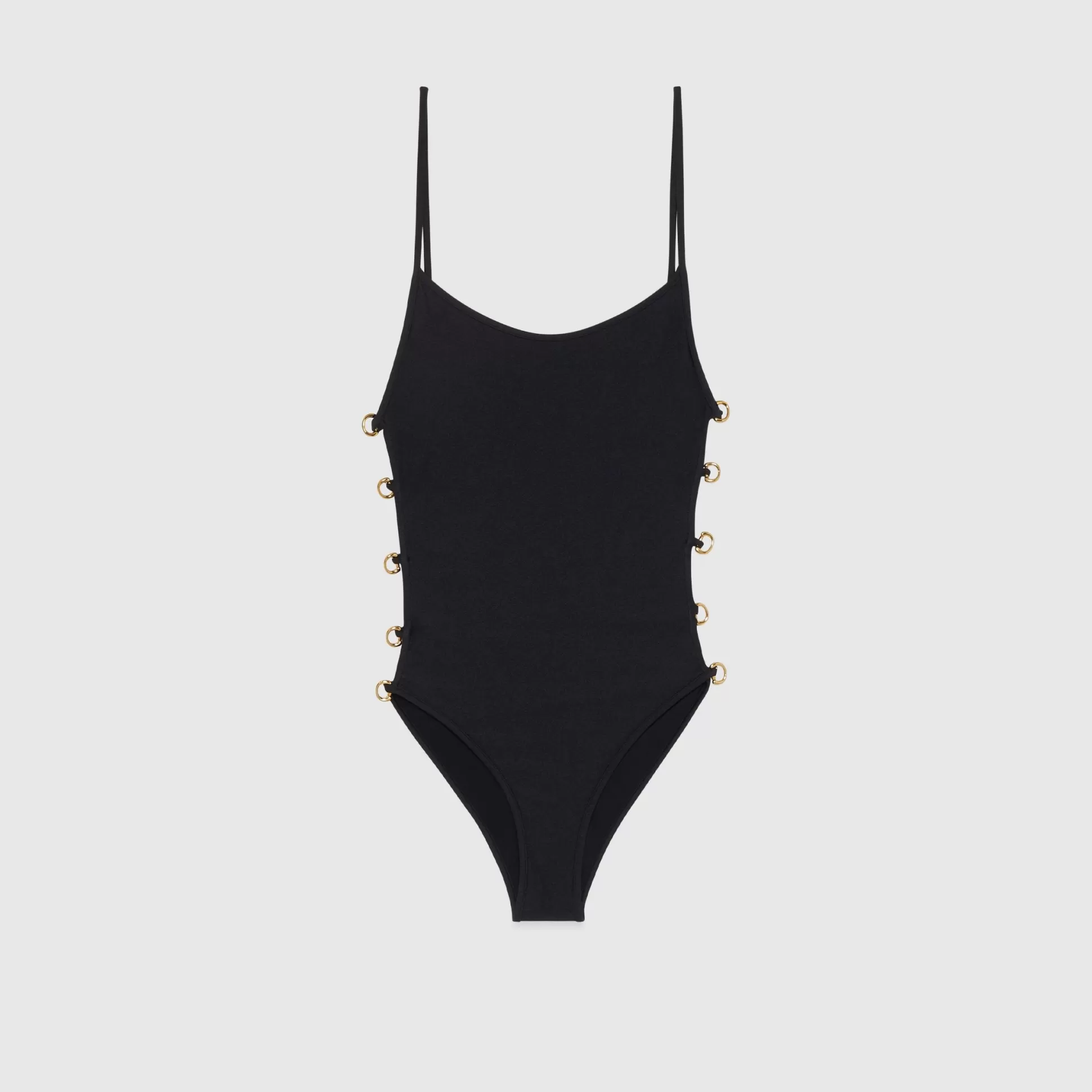 GUCCI Sparkling Jersey Swimsuit With Horsebit-Women Swimwear