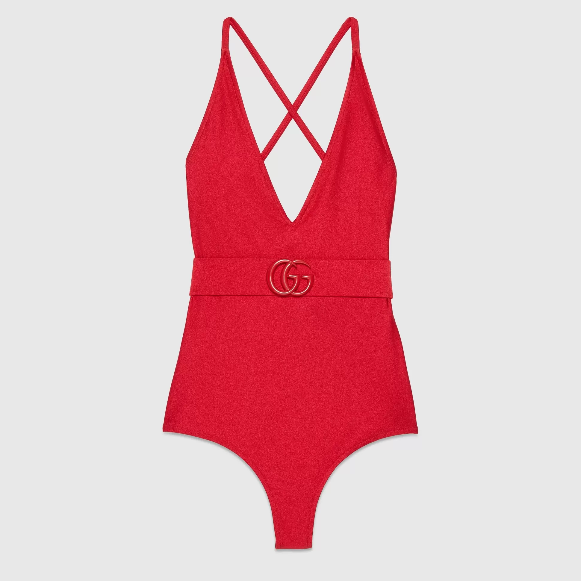 GUCCI Sparkling Stretch Jersey Swimsuit-Women Swimwear