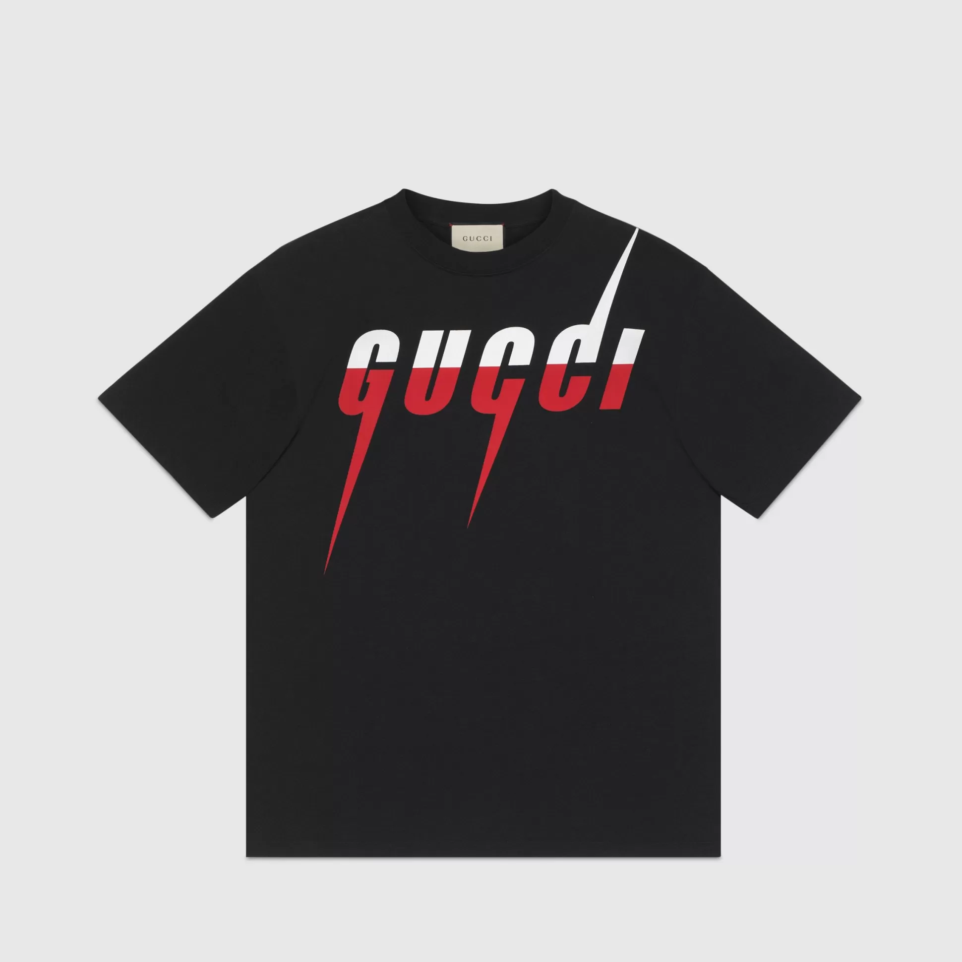 GUCCI T-Shirt With Blade Print-Men T-Shirts & Polos