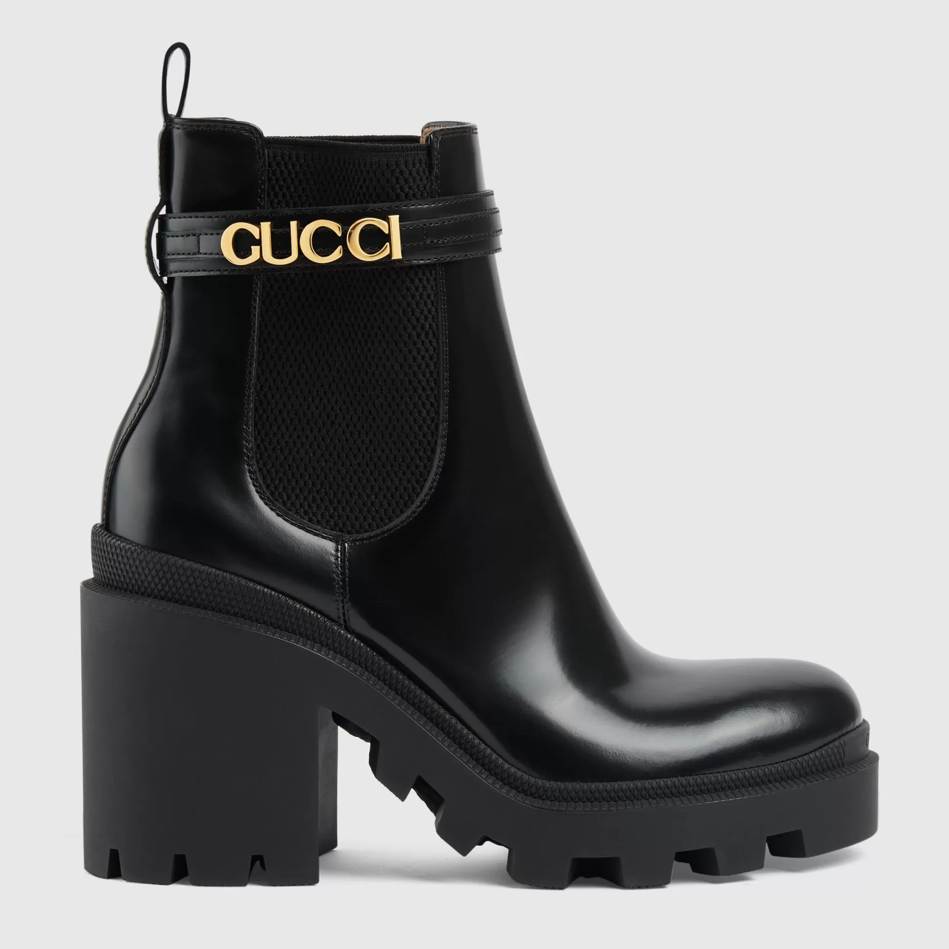GUCCI Women'S Ankle Boot With Logo-Women Boots & Ankle Boots